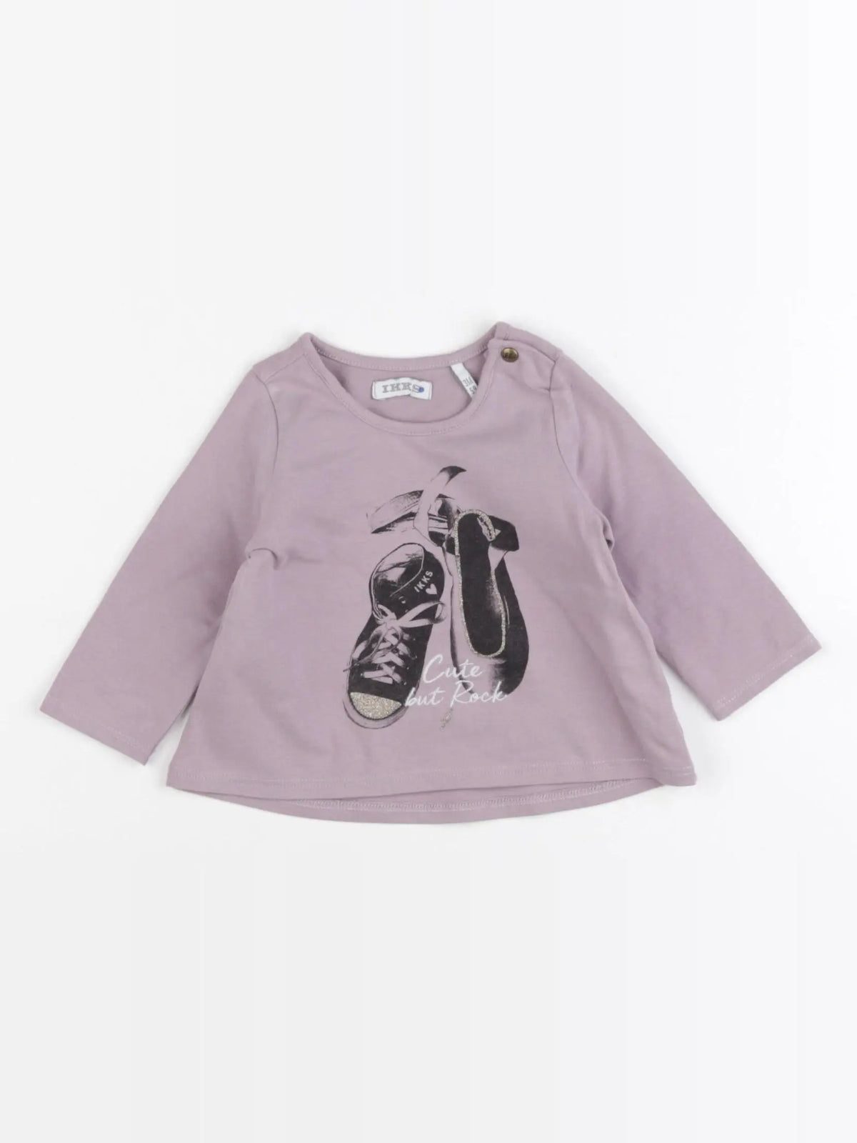 IKKS - tee-shirt violet - 3 mois