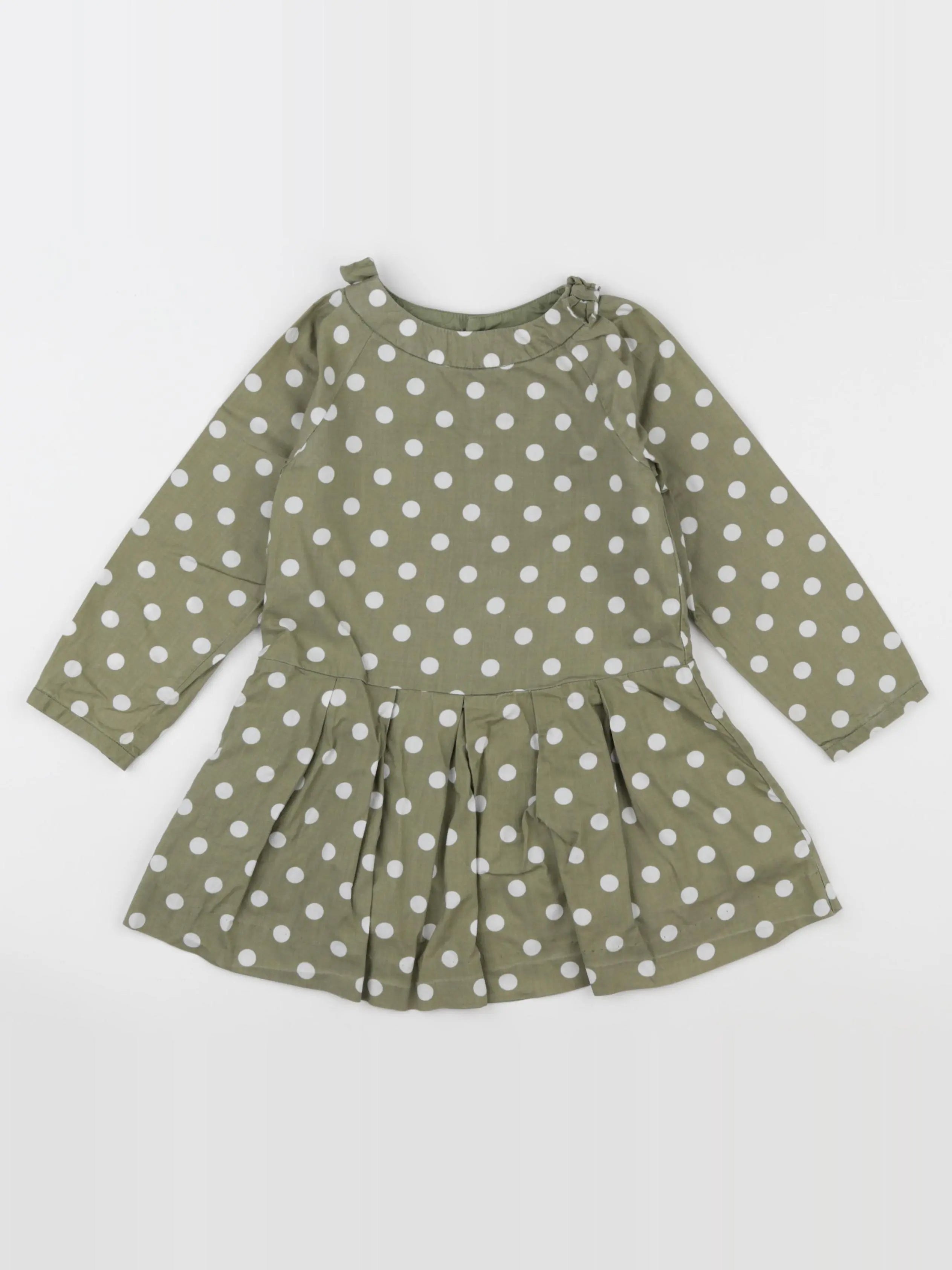 Jacadi - robe vert - 24 mois