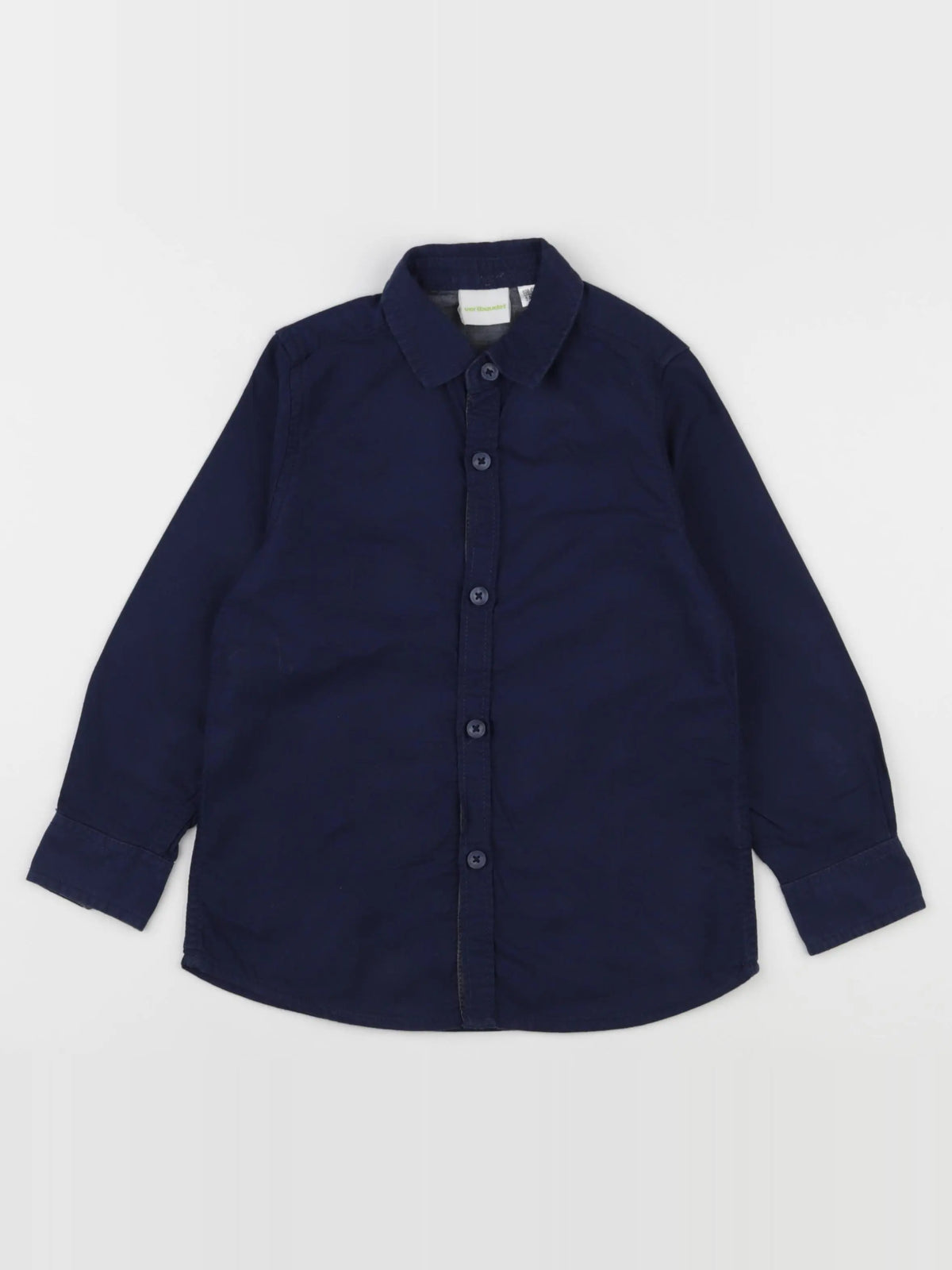 Vertbaudet - chemise bleu - 5 ans