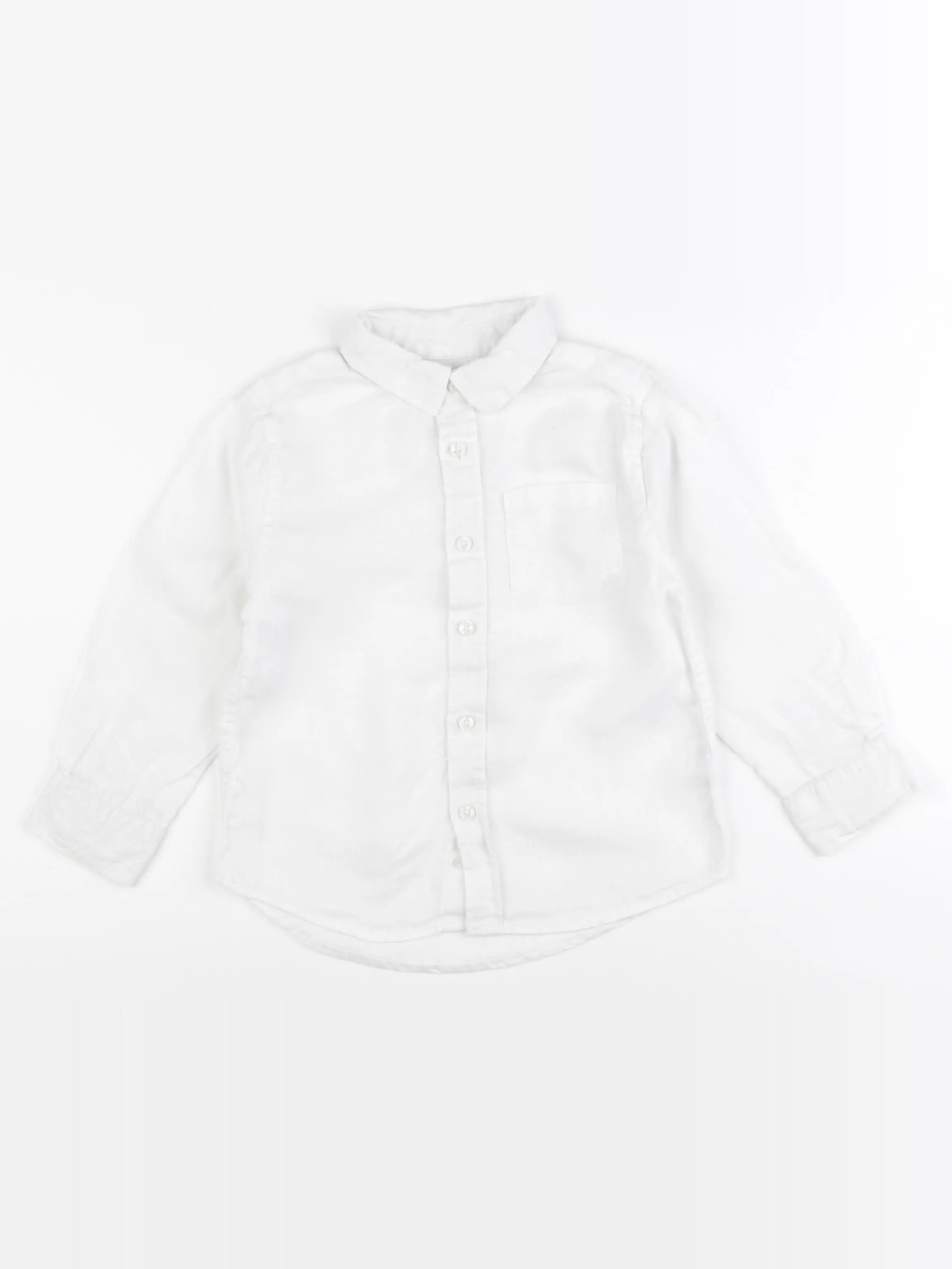 Monoprix - chemise blanc - 3 ans