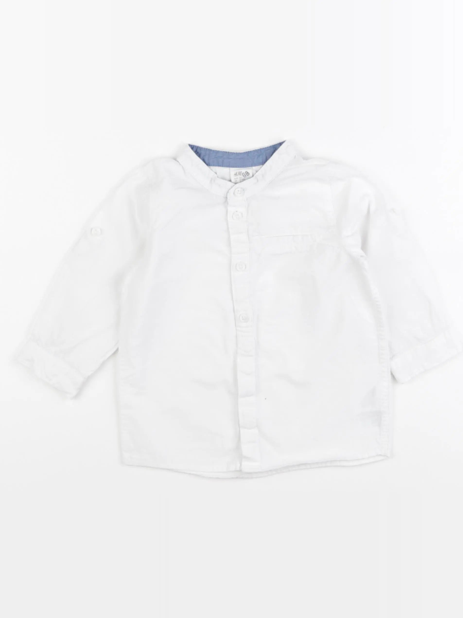 H&M - chemise blanc - 9/12 mois