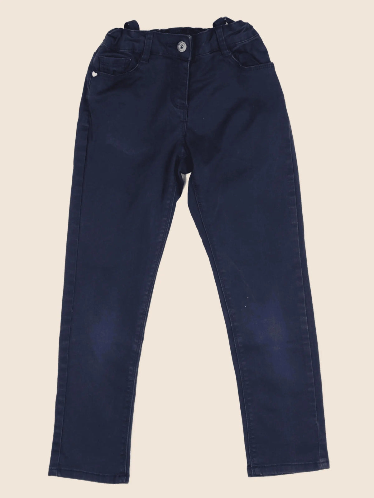Vertbaudet - pantalon bleu - 8 ans