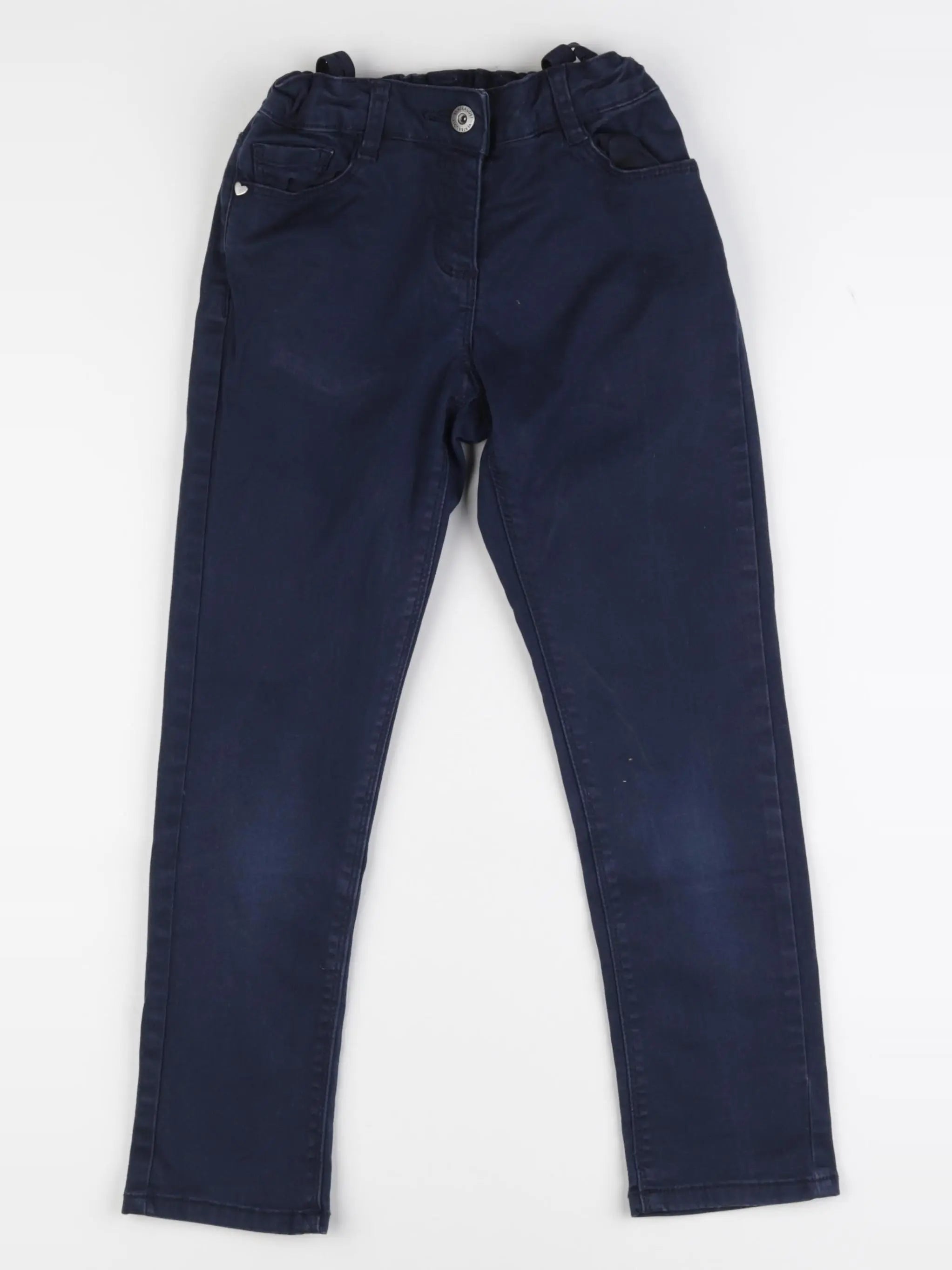 Vertbaudet - pantalon bleu - 8 ans