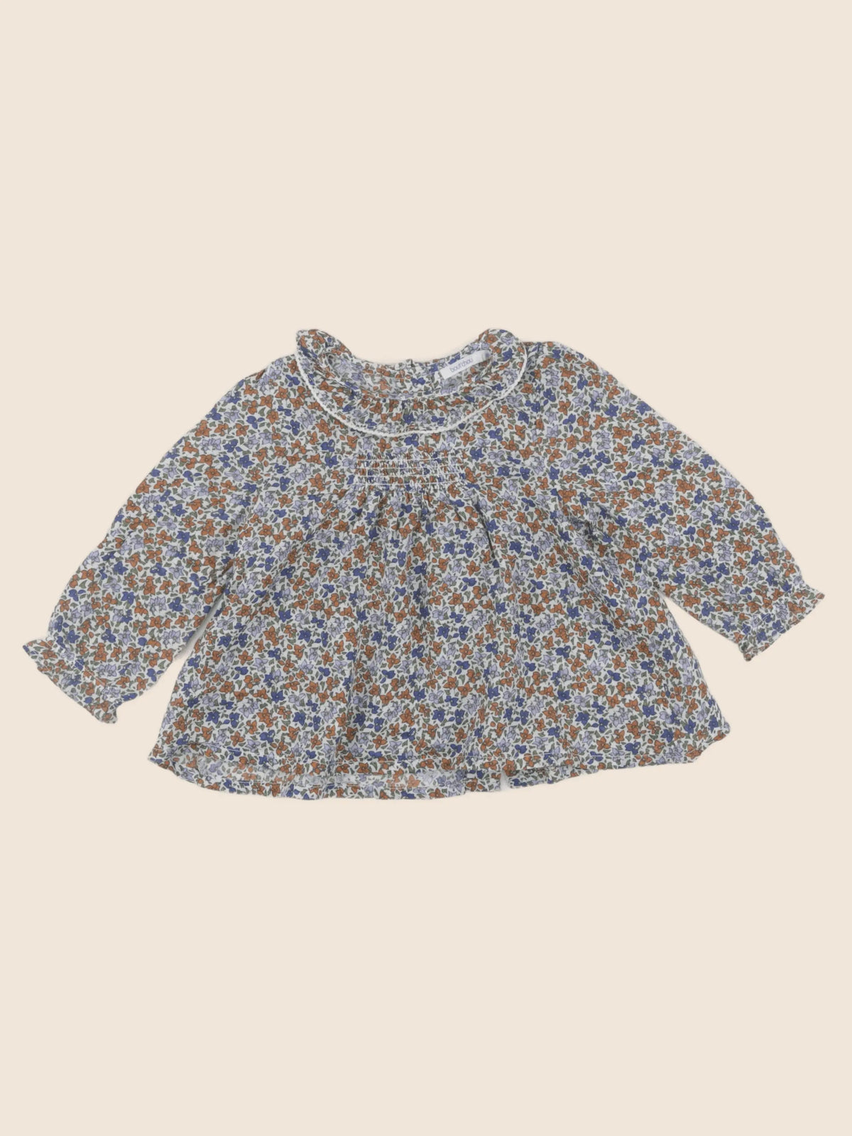 Boutchou - blouse multicolore - 12 mois