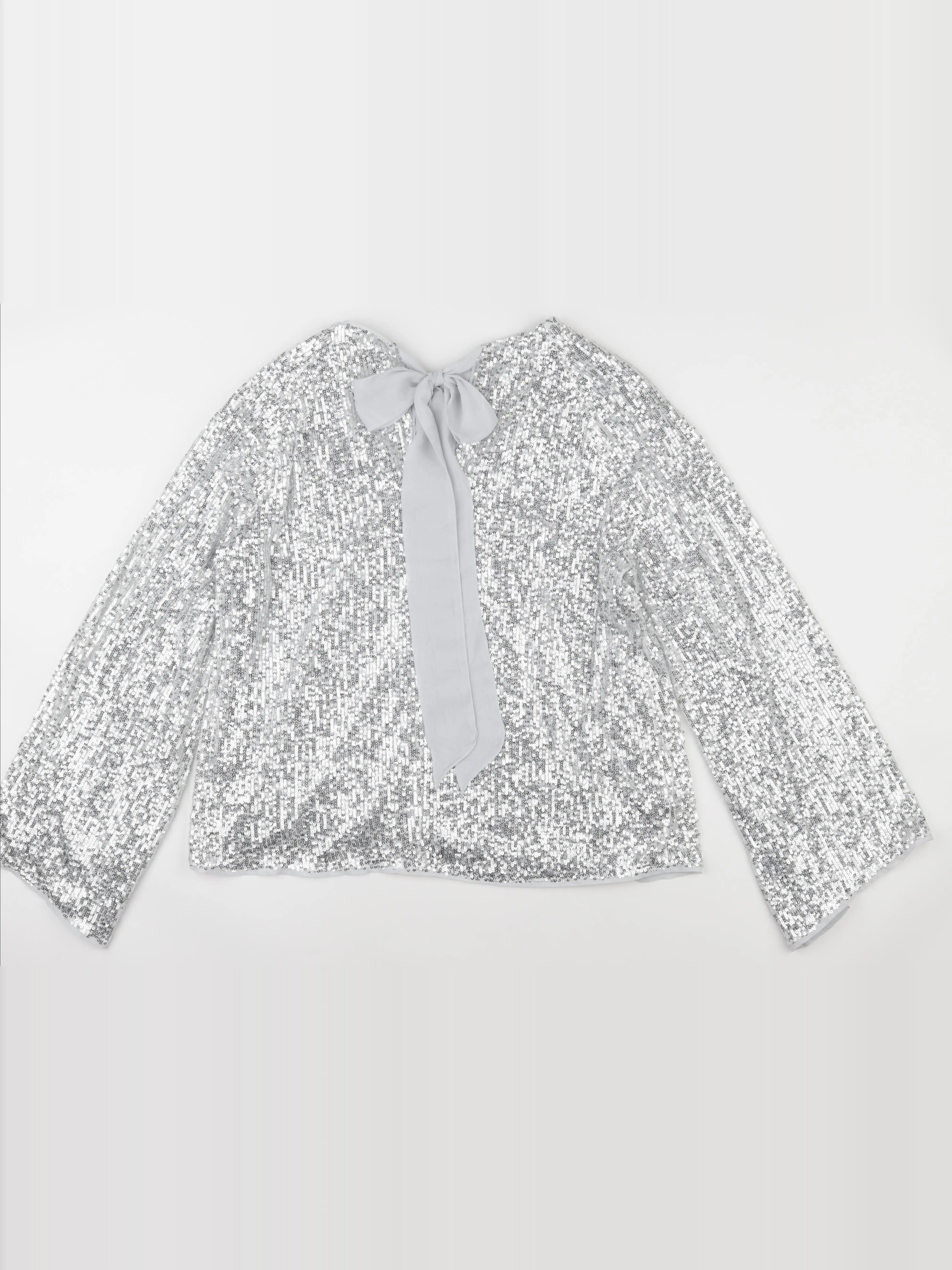 H&M - blouse grossesse gris, argent - m