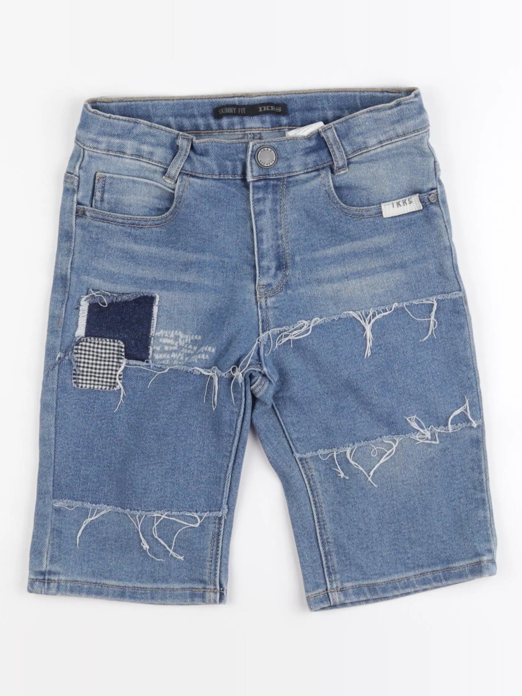 IKKS - short bleu - 10 ans