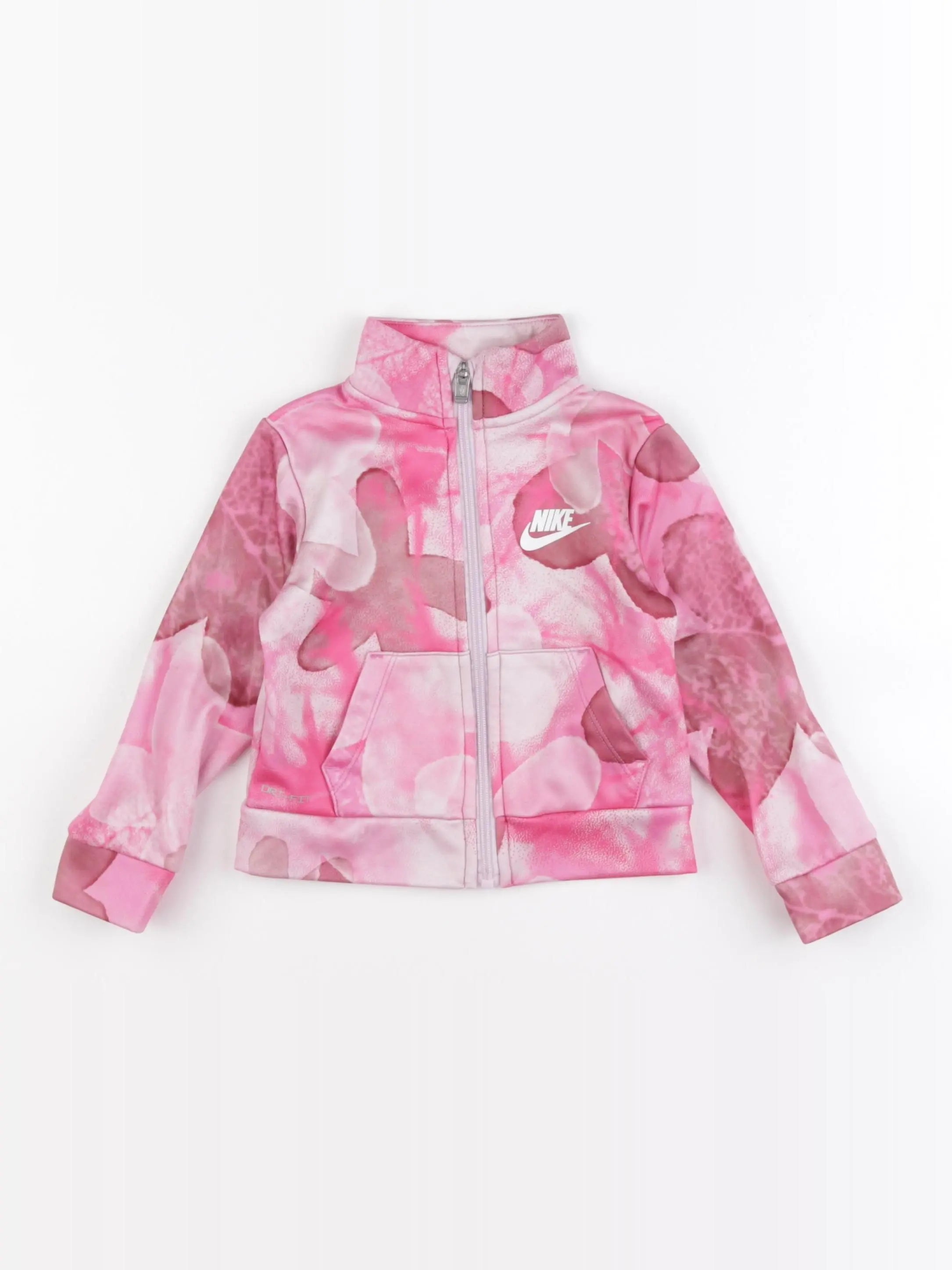 Nike - gilet rose - 12/24 mois