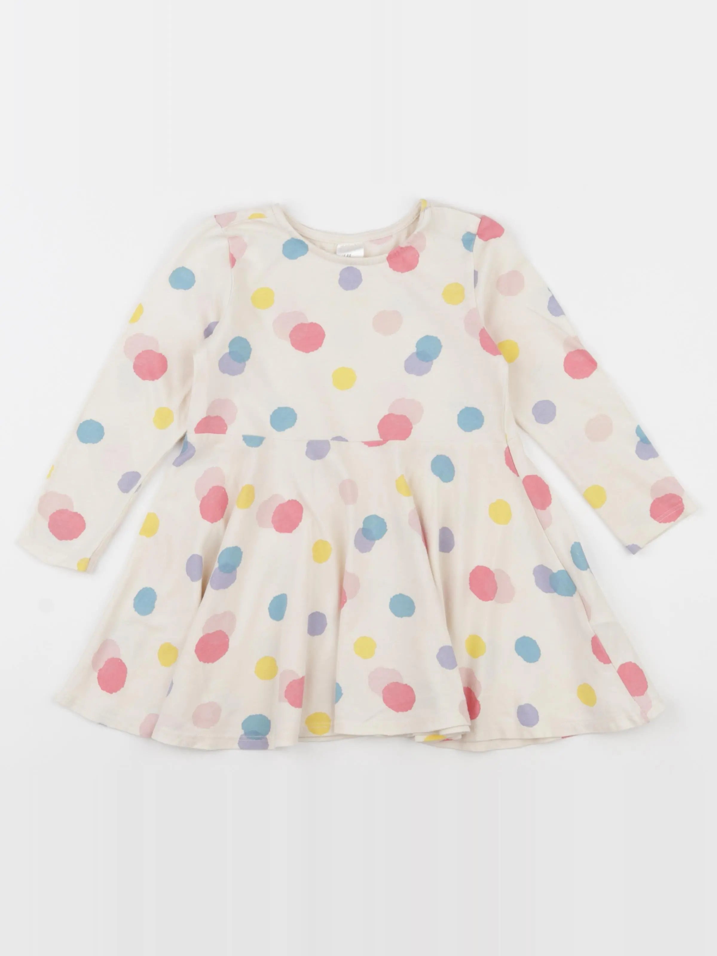 H&M - robe multicolore - 1 an à 2 ans