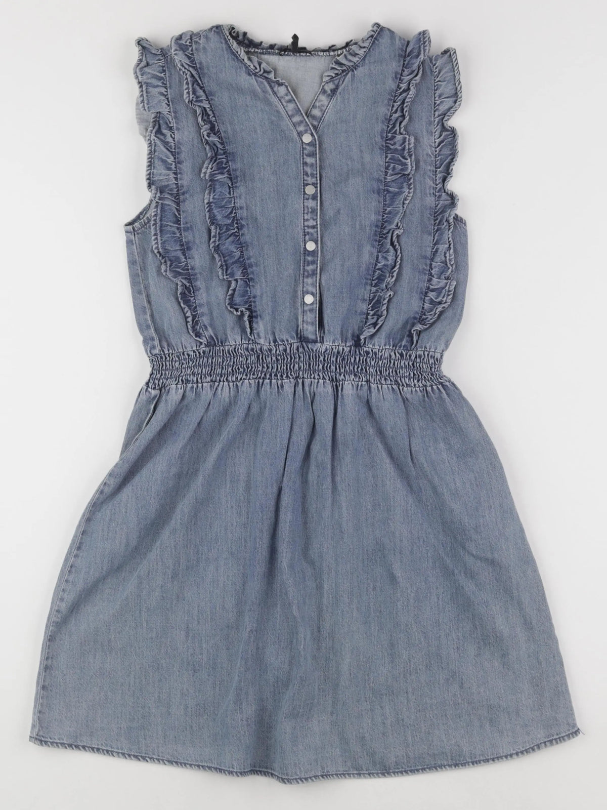 IKKS - robe bleu - 10 ans