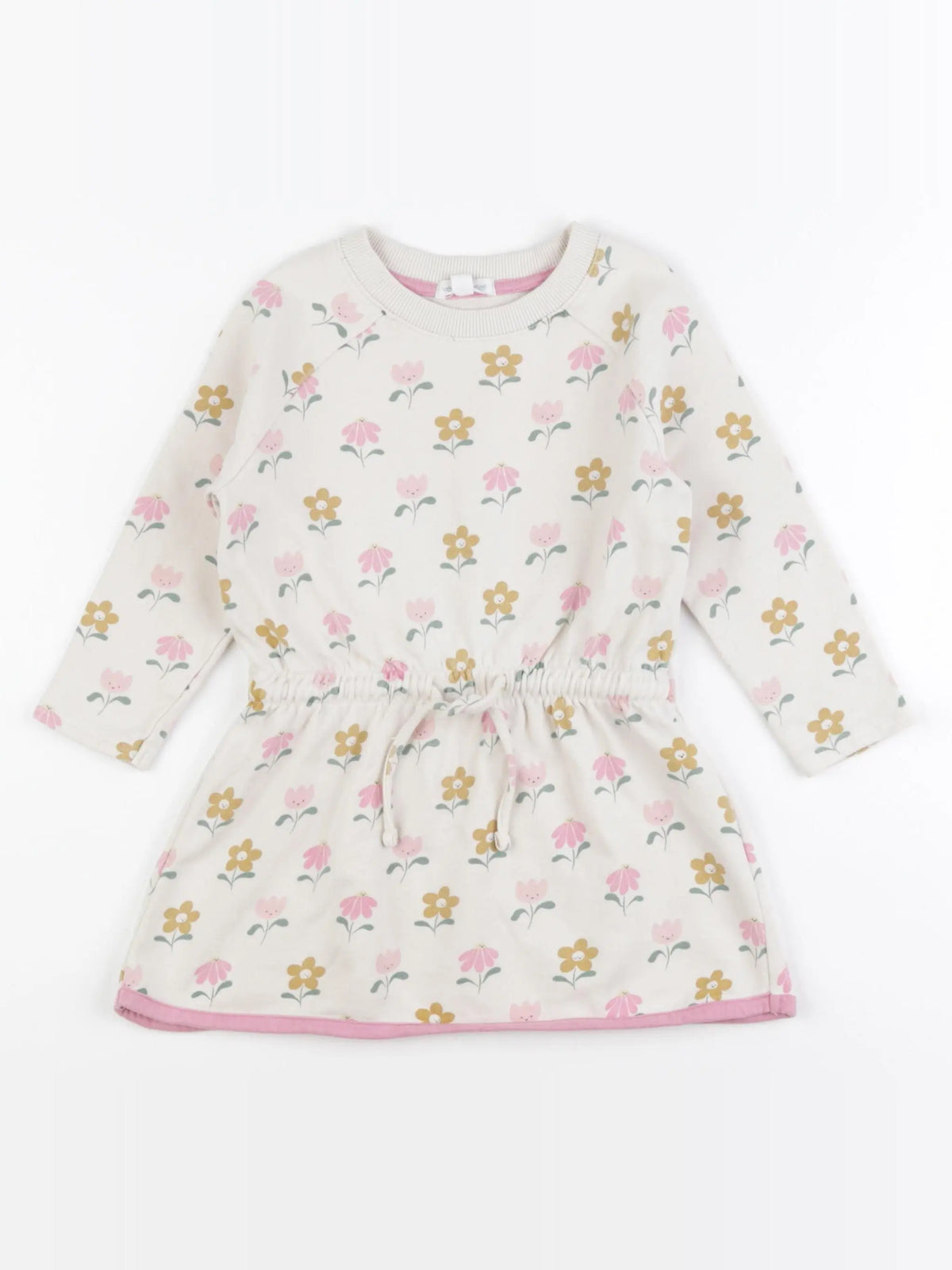 Vertbaudet - robe beige - 3 ans