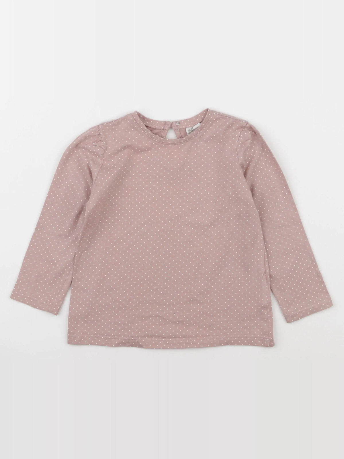 H&M - tee-shirt rose - 12/18 mois