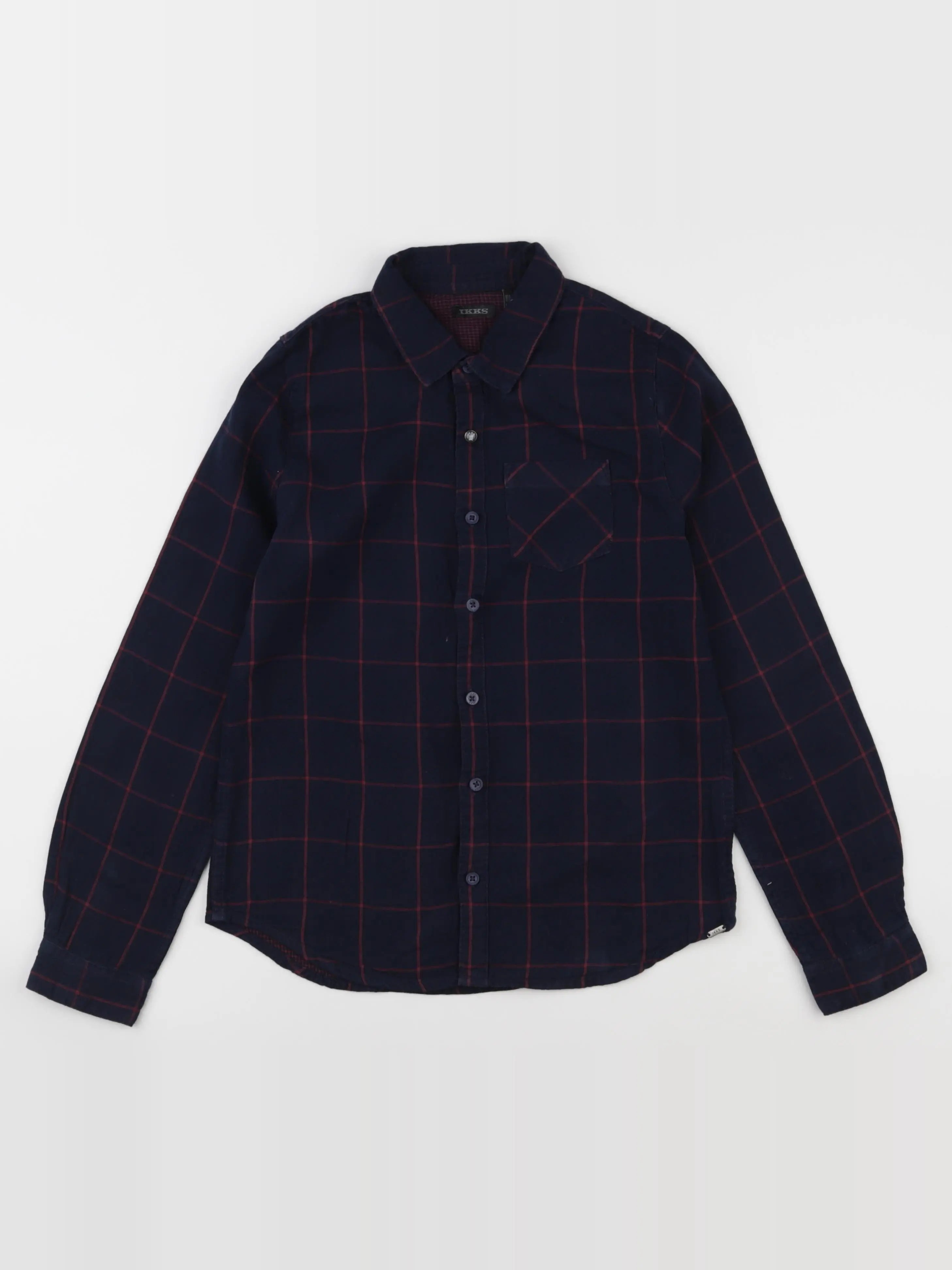 IKKS - chemise bleu - 10 ans