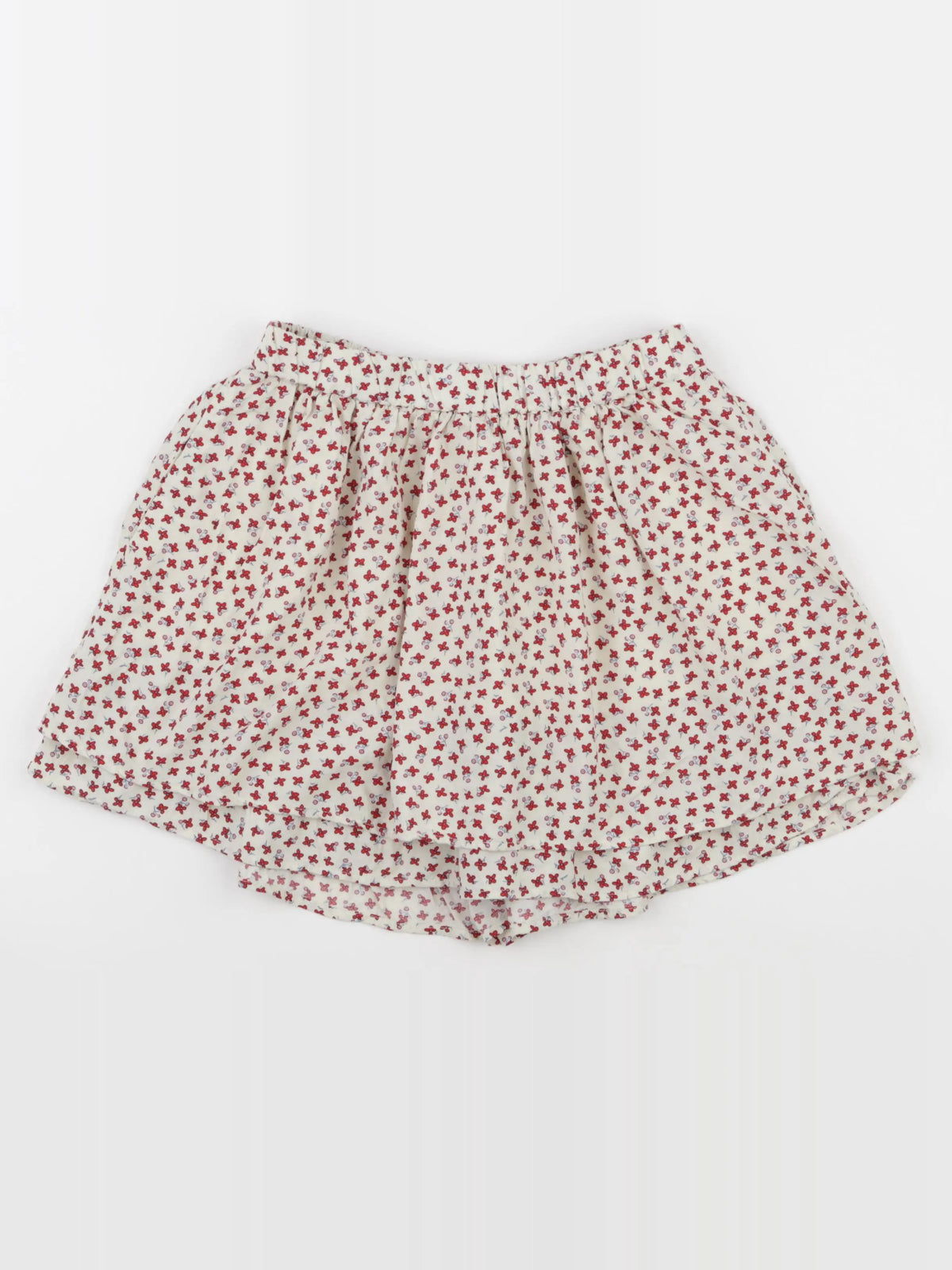 Uniqlo - jupe short rouge - 9/10 ans