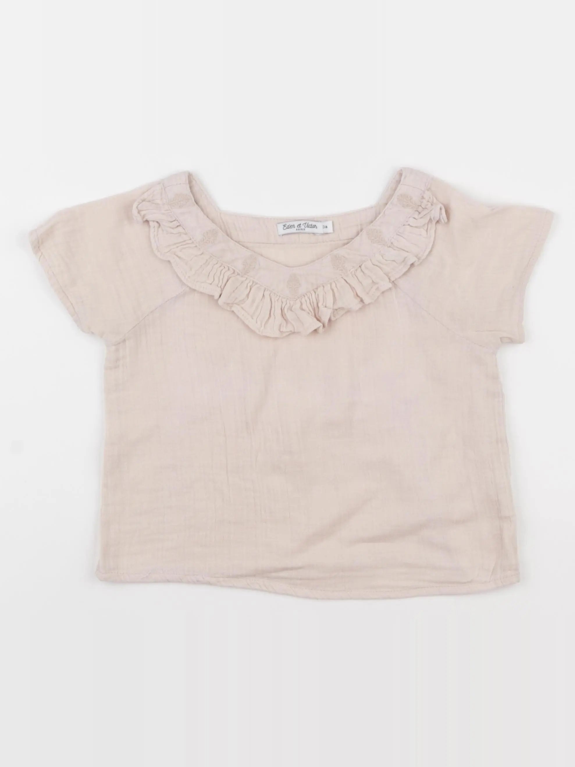 Eden & Victor - blouse rose - 3 ans