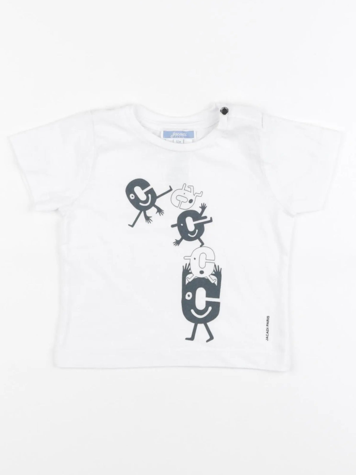 Jacadi - tee-shirt blanc - 12 mois