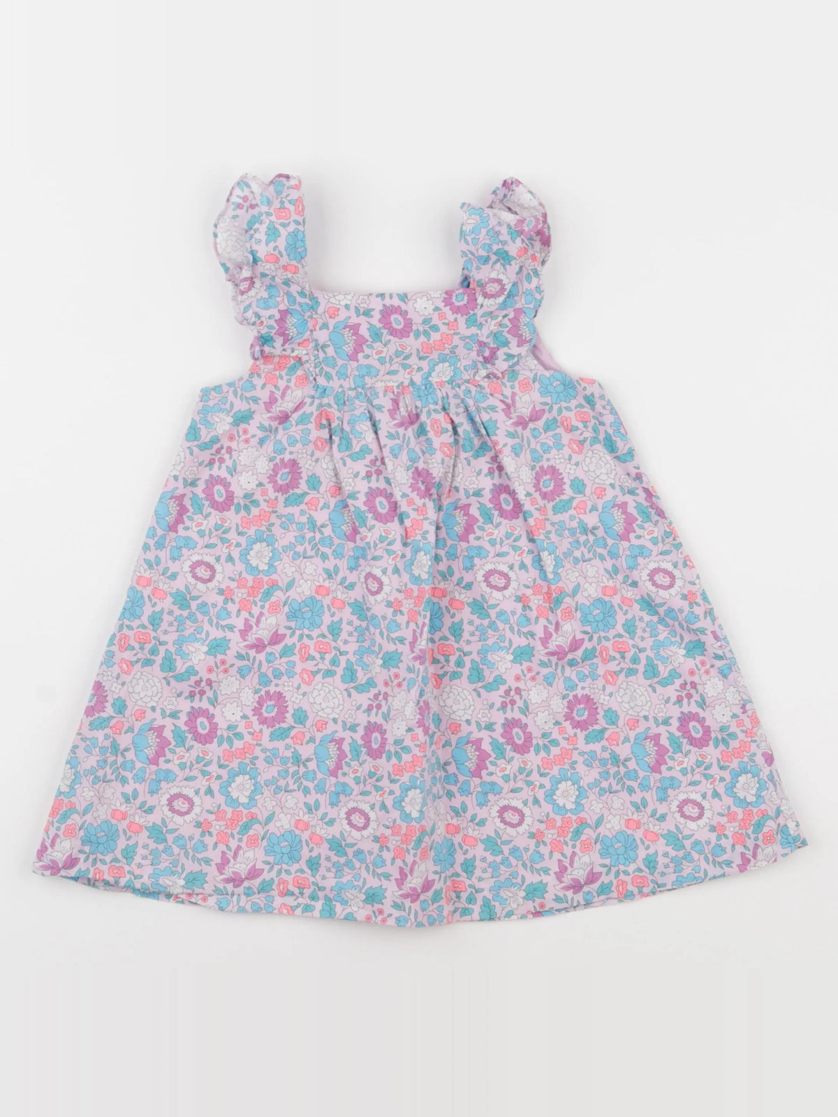 Jacadi - robe liberty violet - 24 mois