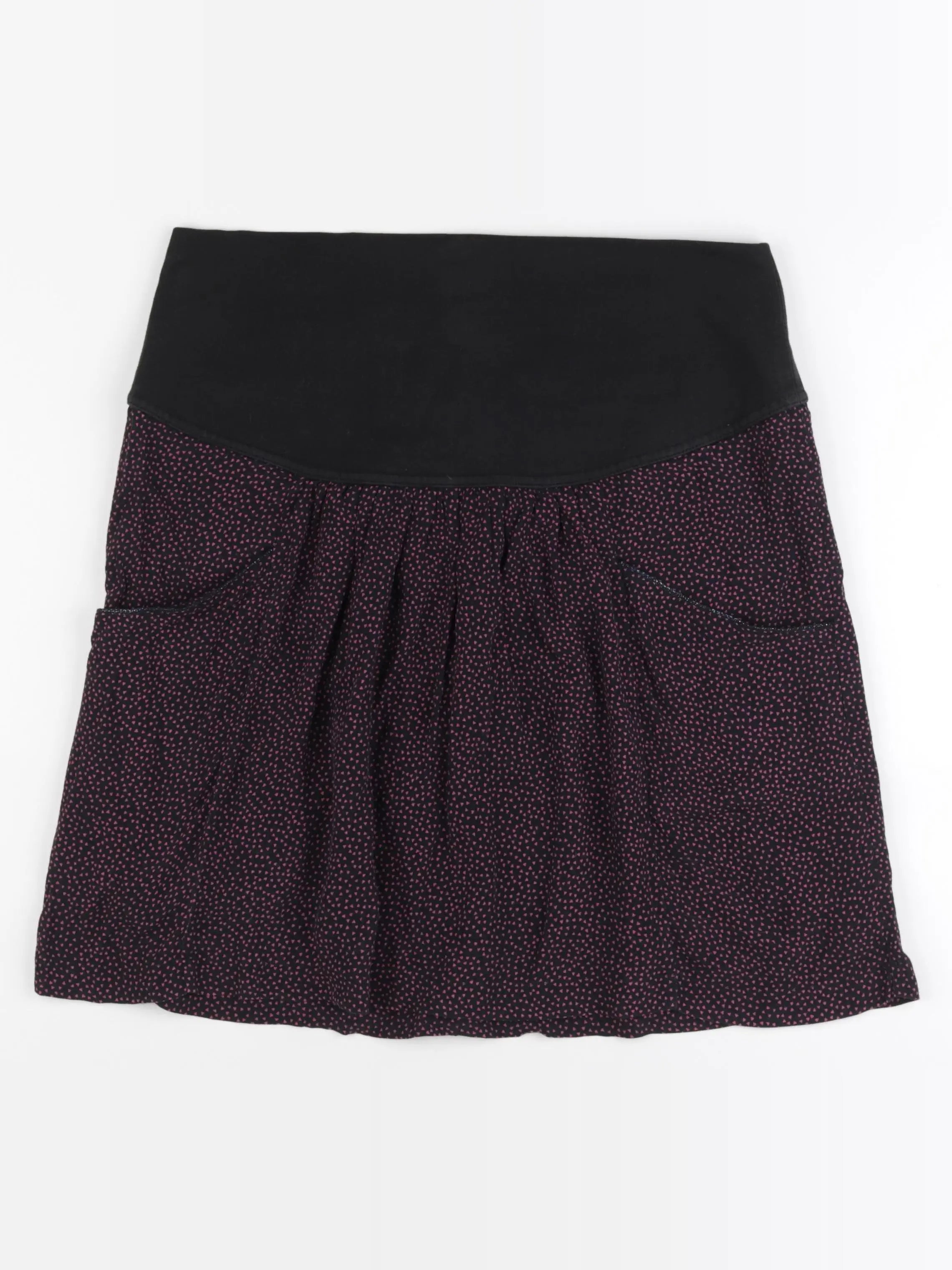 Balloon - jupe grossesse noir, rose - 46