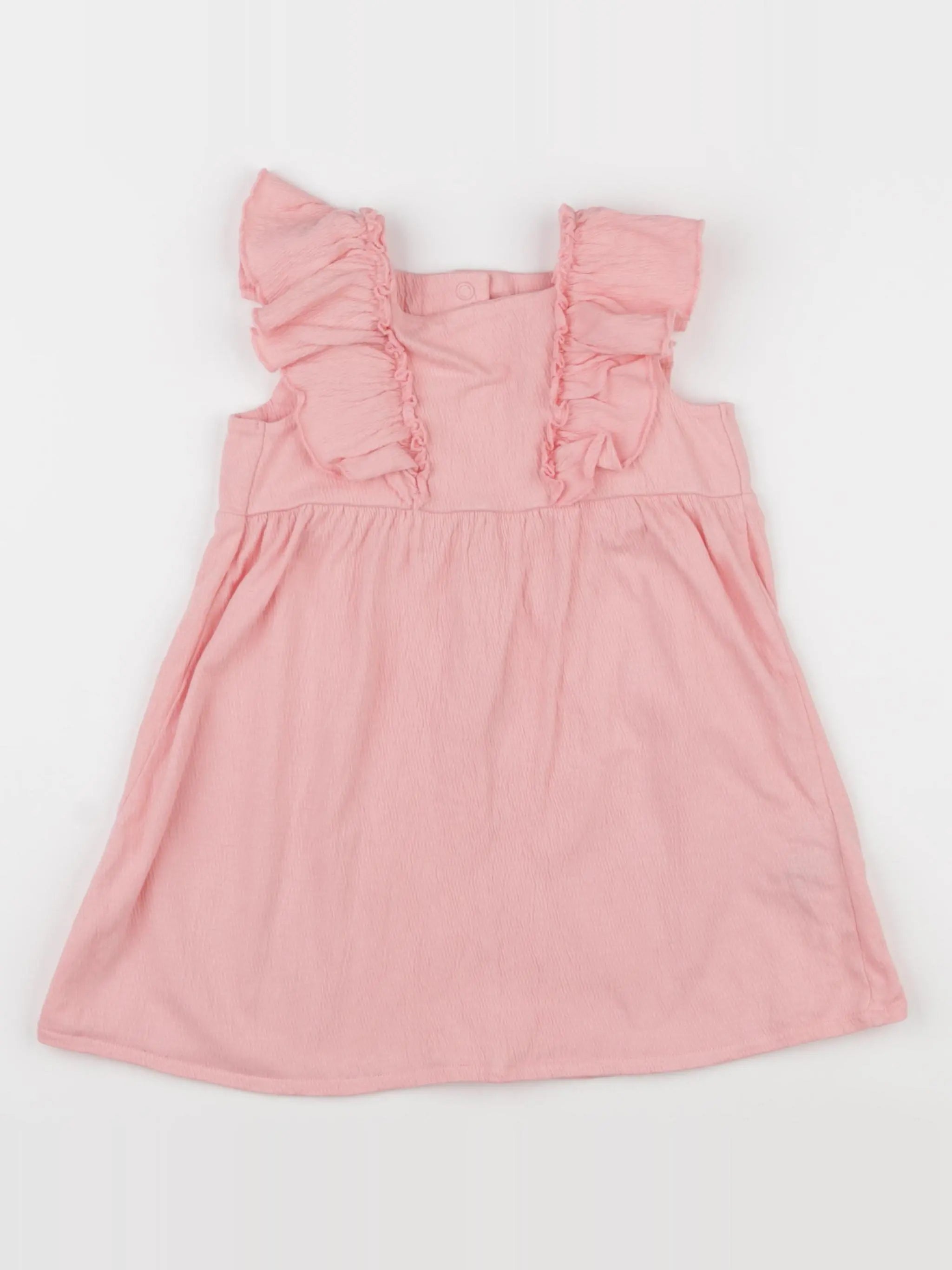 H&M - robe rose - 18/24 mois