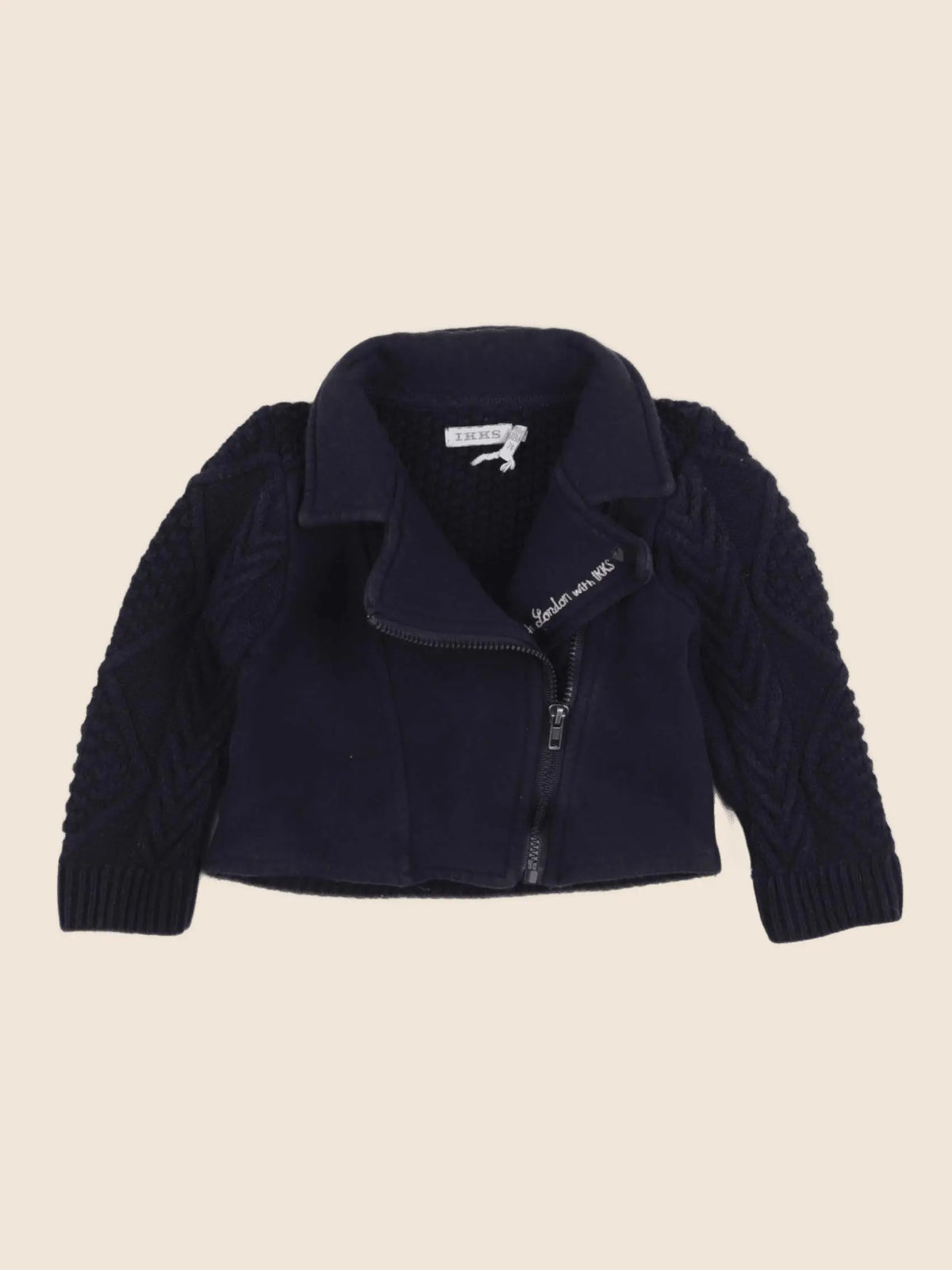IKKS - veste bleu - 12 mois