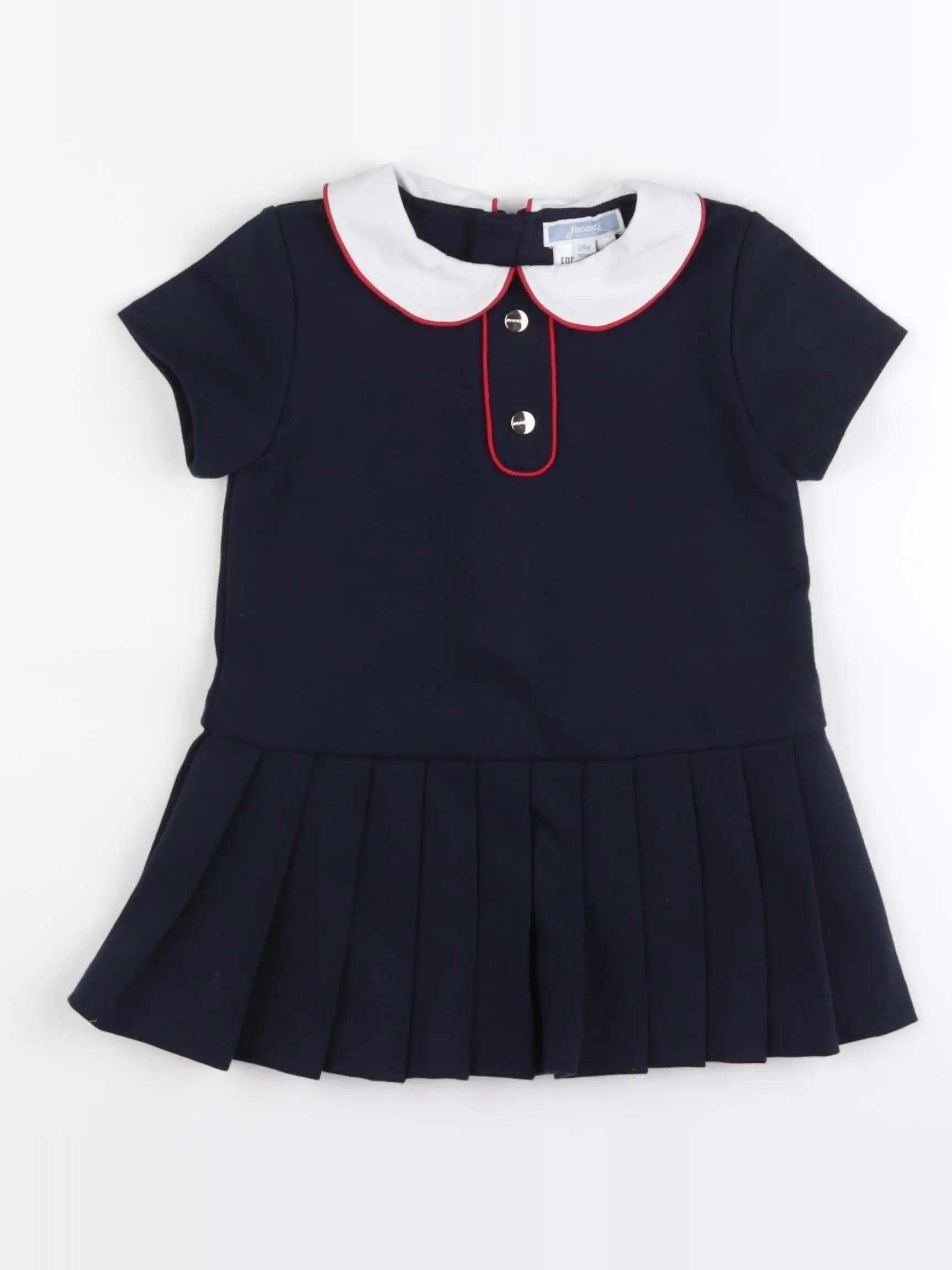 Jacadi - robe bleu - 24 mois