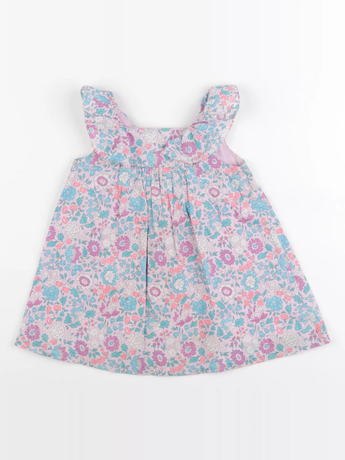 Jacadi - robe liberty violet - 18 mois