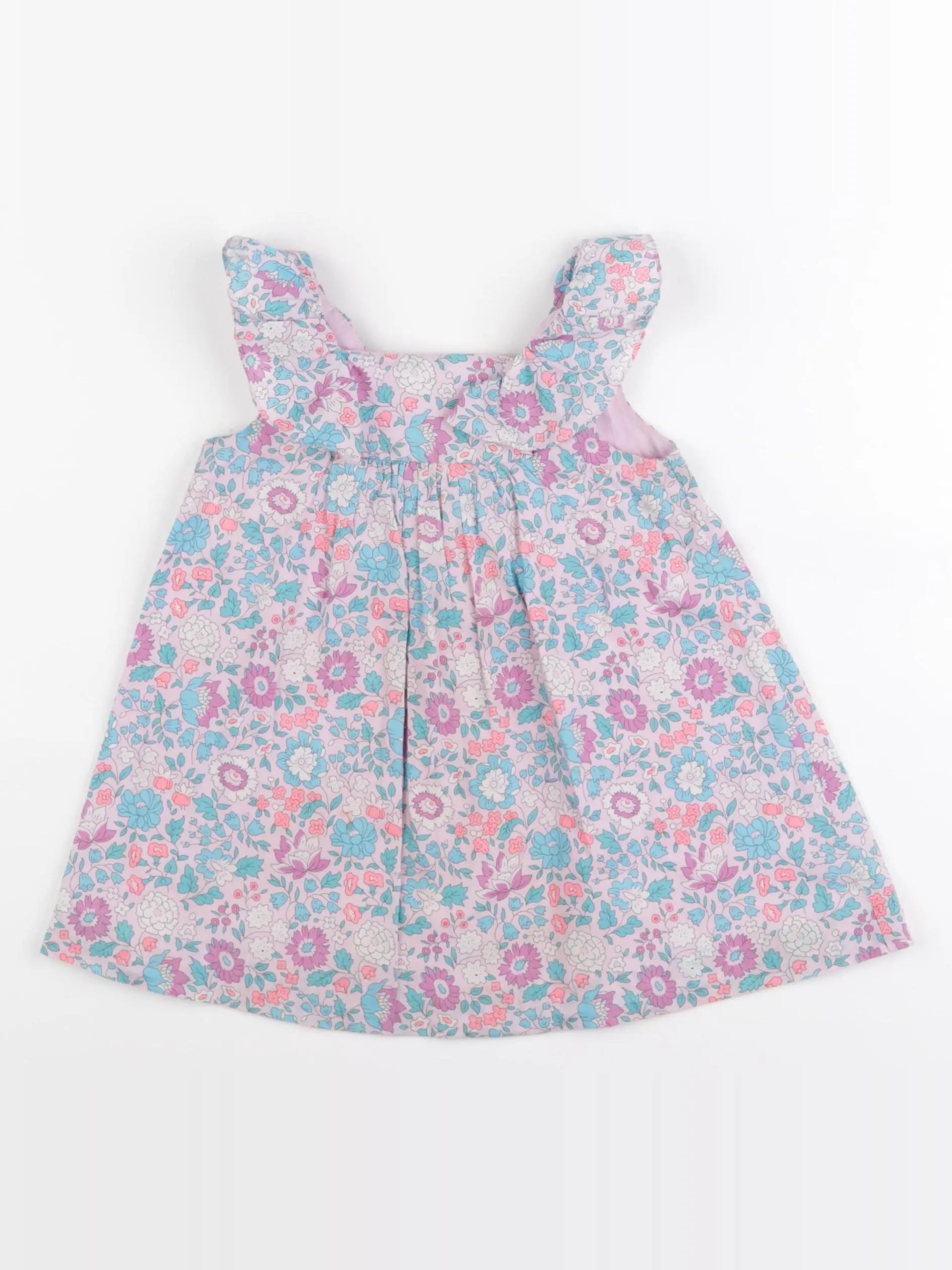 Jacadi - robe liberty violet - 18 mois