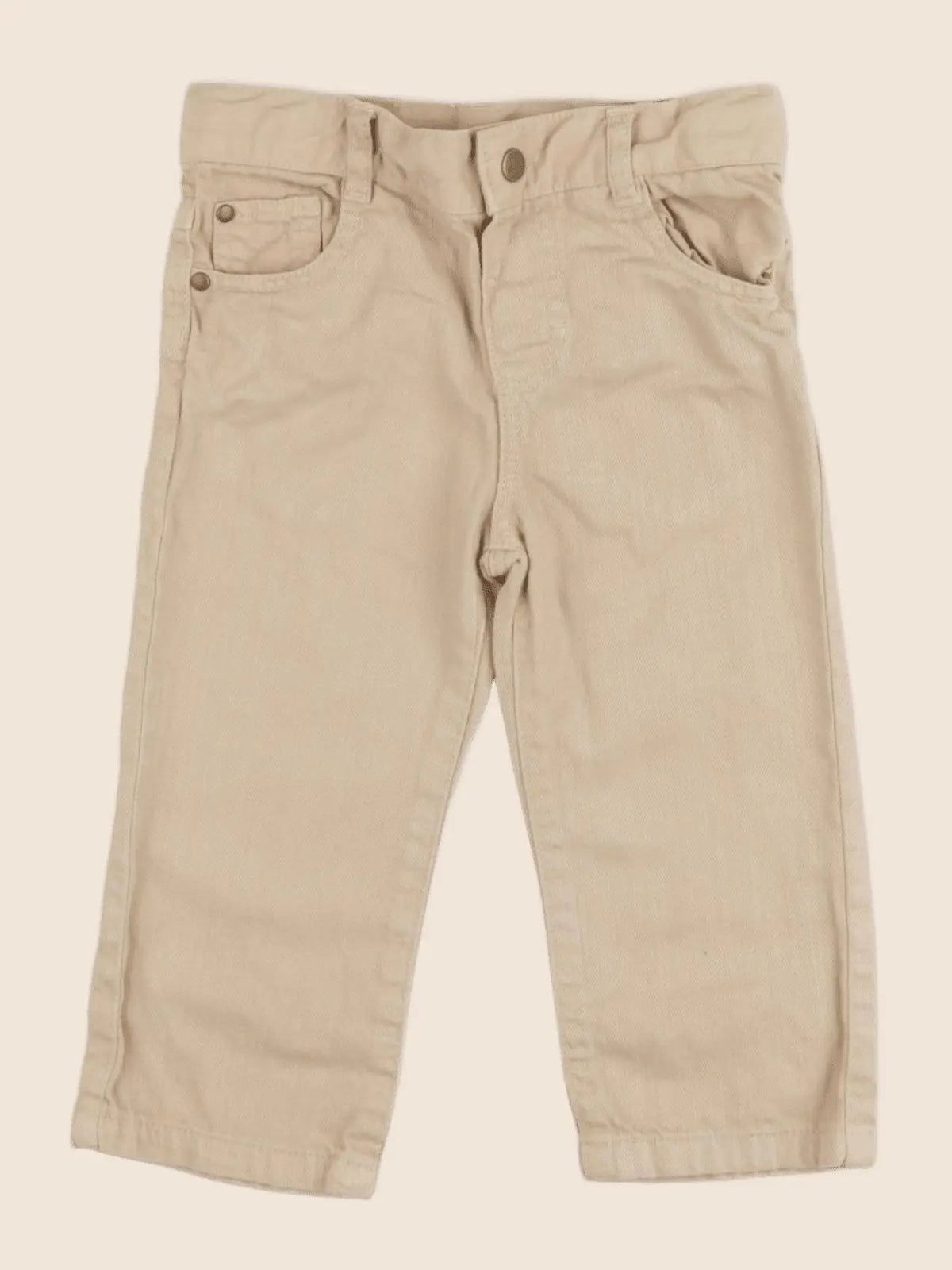 Boutchou - jean beige - 12 mois