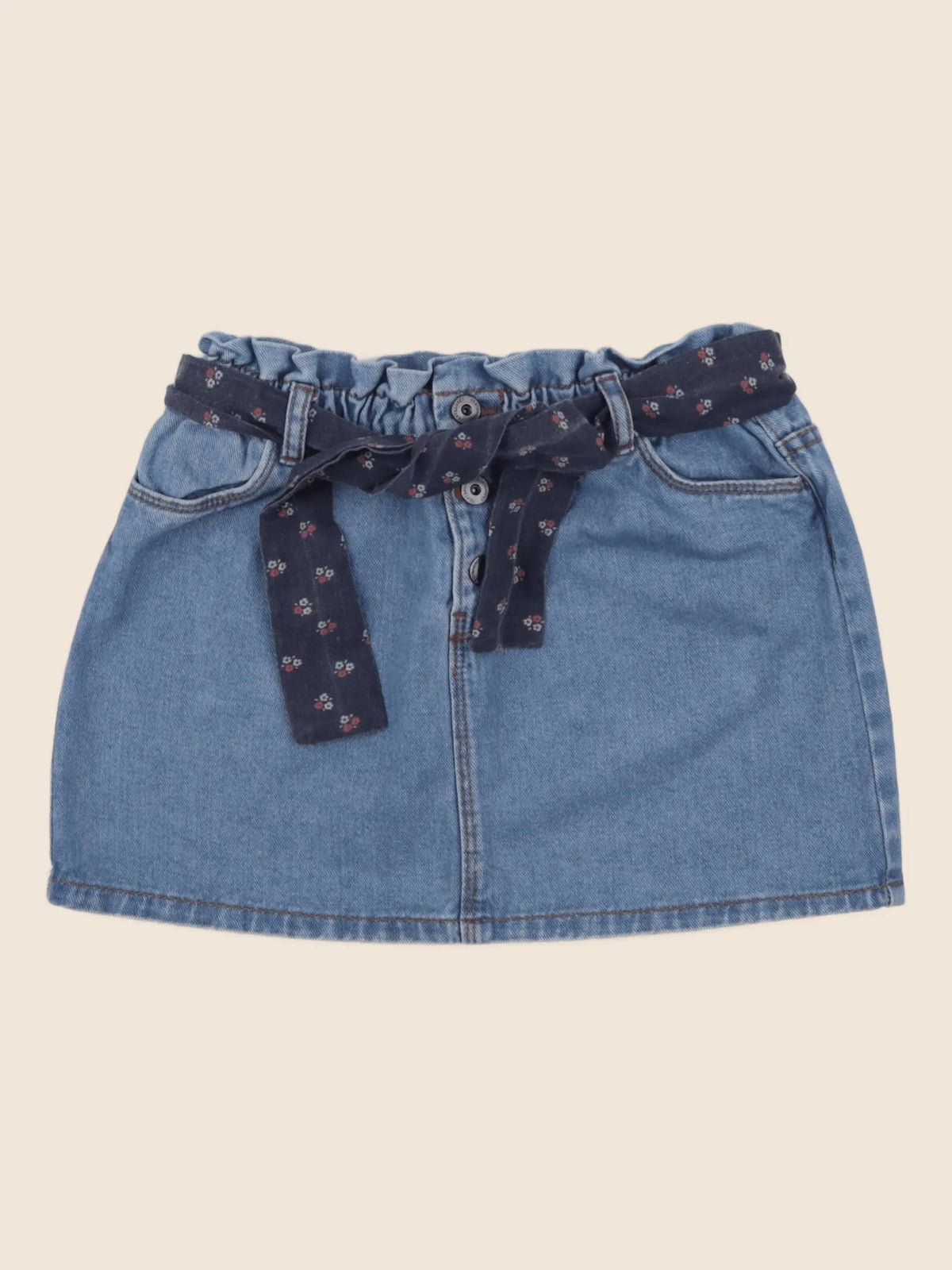 Vertbaudet - jupe bleu - 9 ans