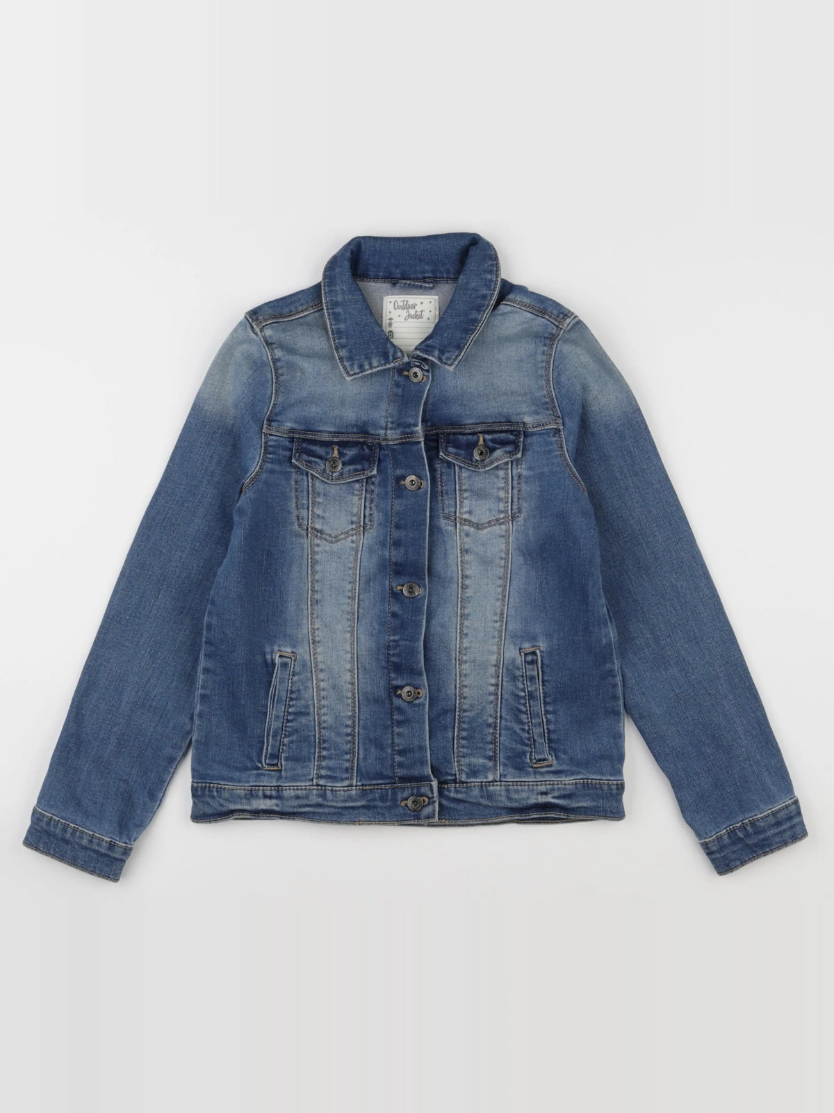 Vertbaudet - veste bleu - 9 ans