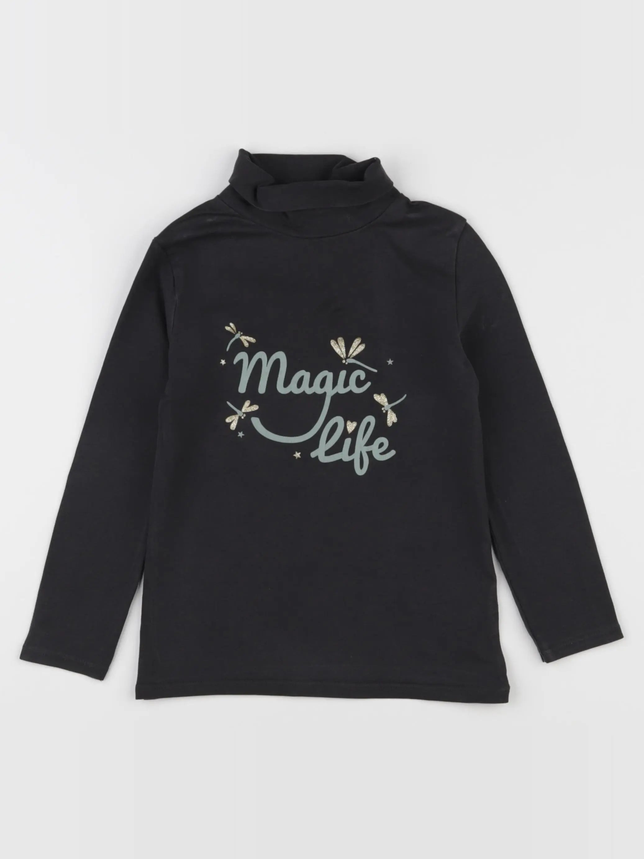 Vertbaudet - sous-pull gris - 4 ans