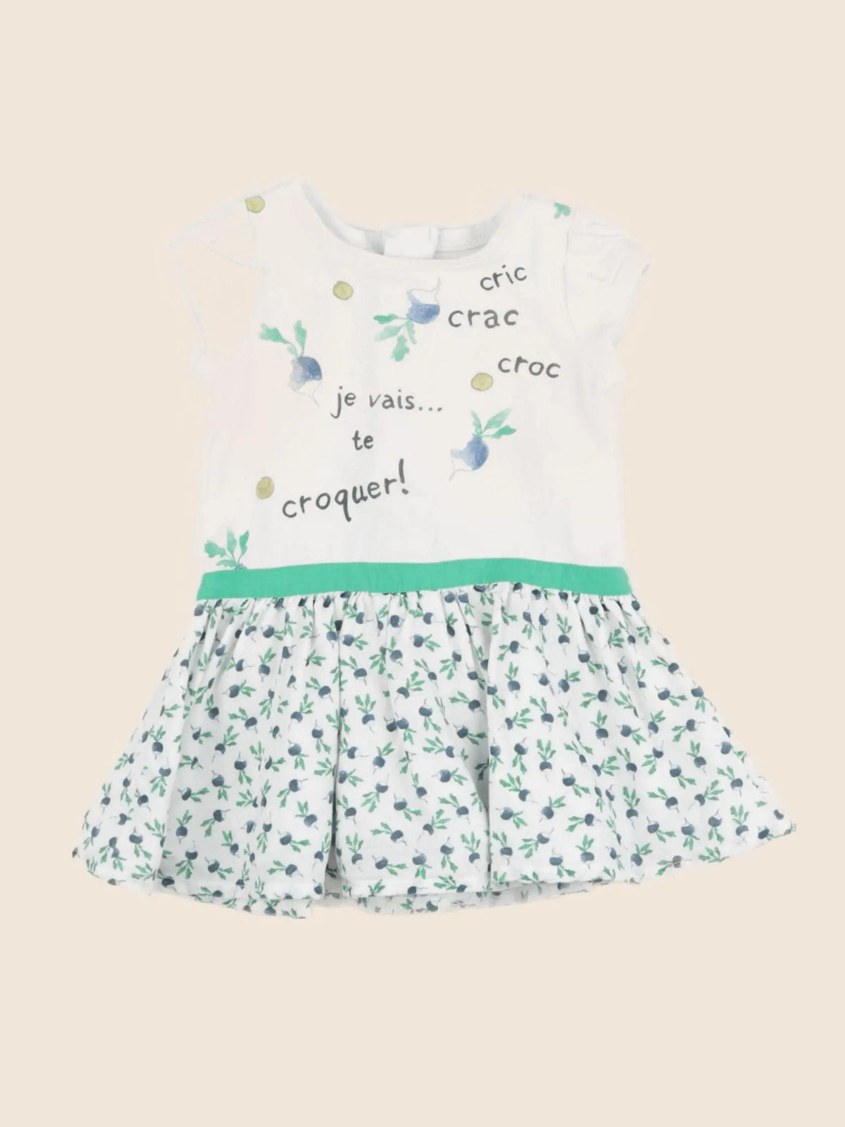 Catimini - robe multicolore - 9 mois