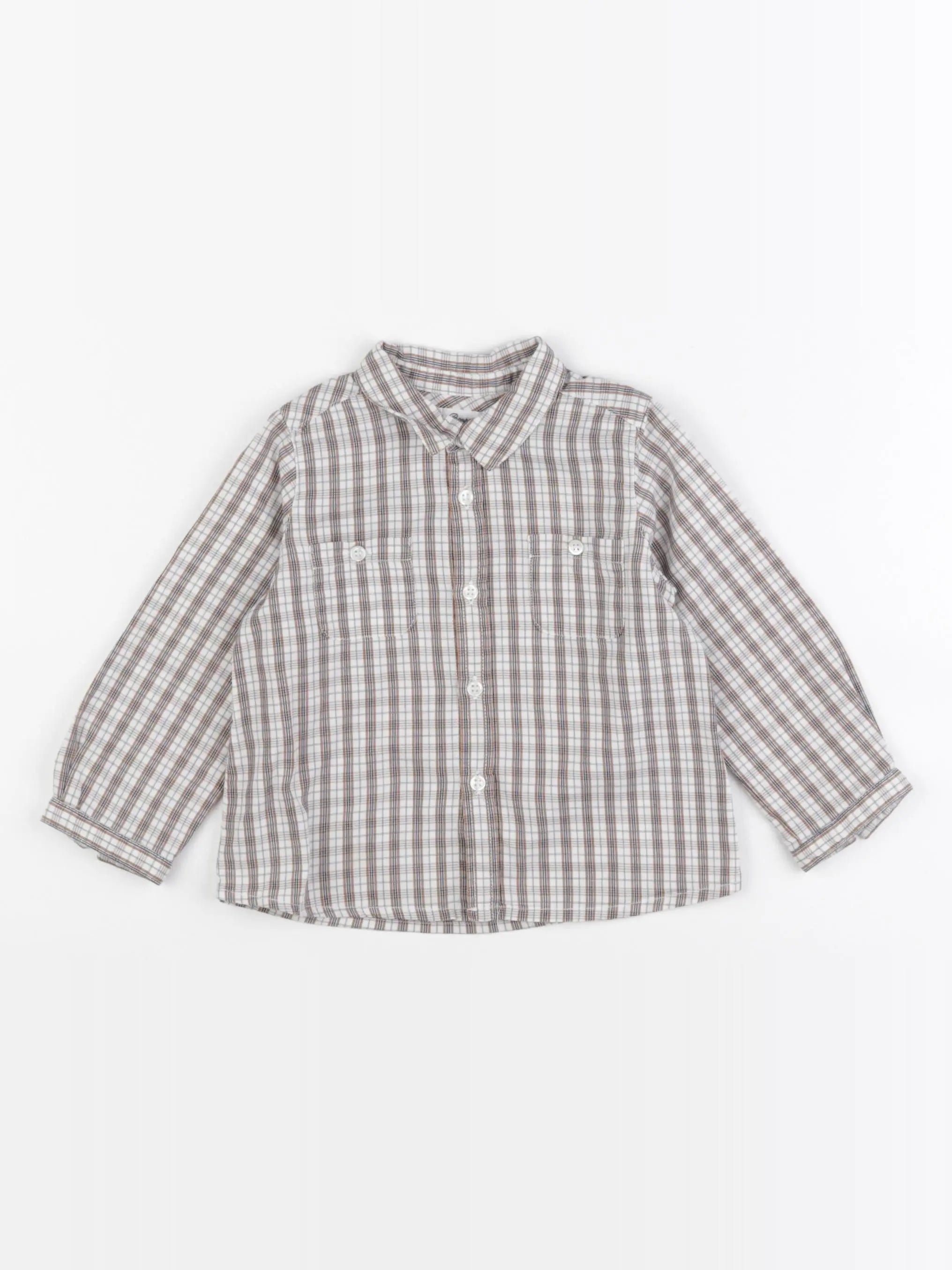 Bonpoint - chemise multicolore - 18 mois