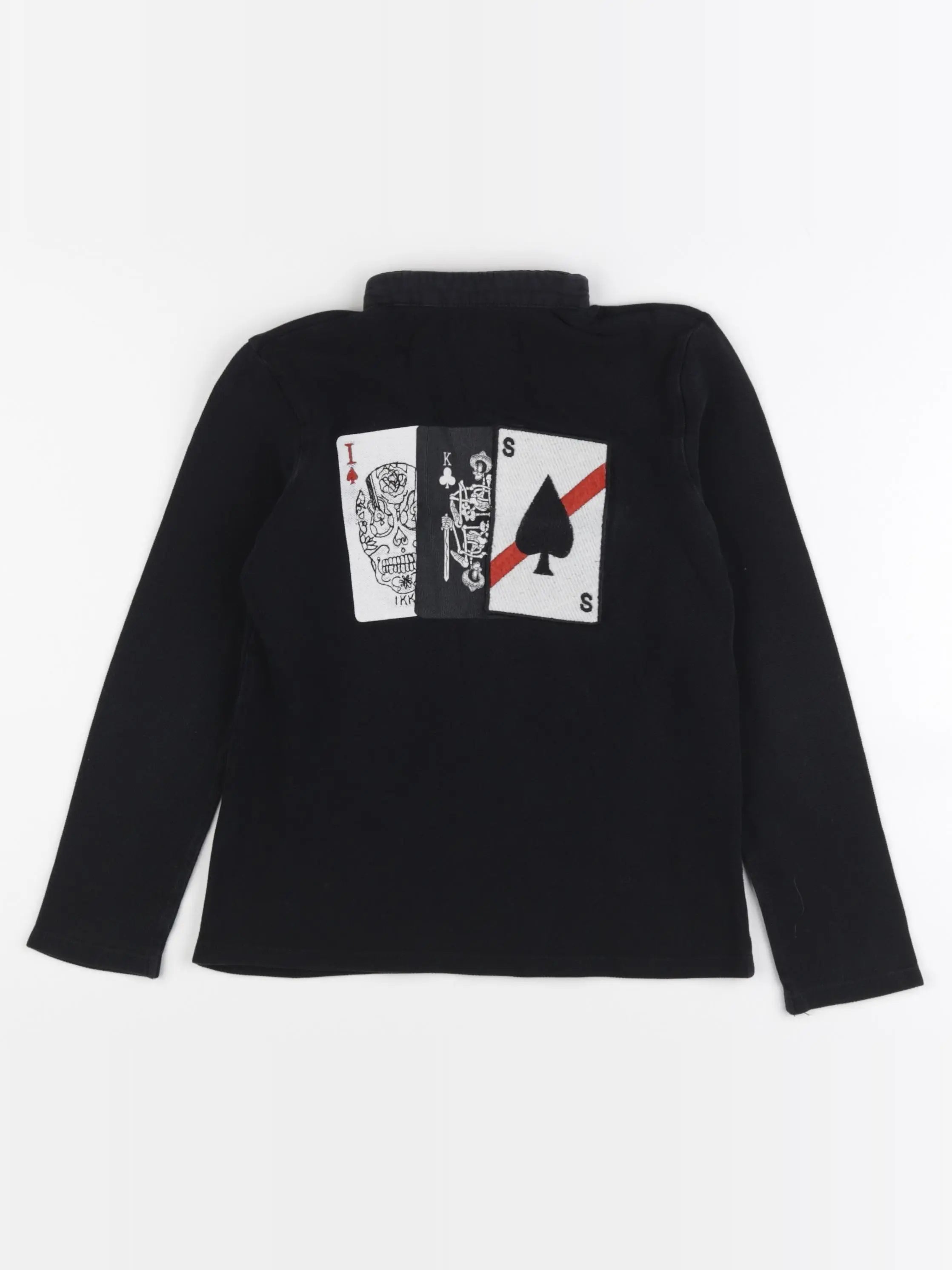 IKKS - polo imprimé au dos noir - 6 ans
