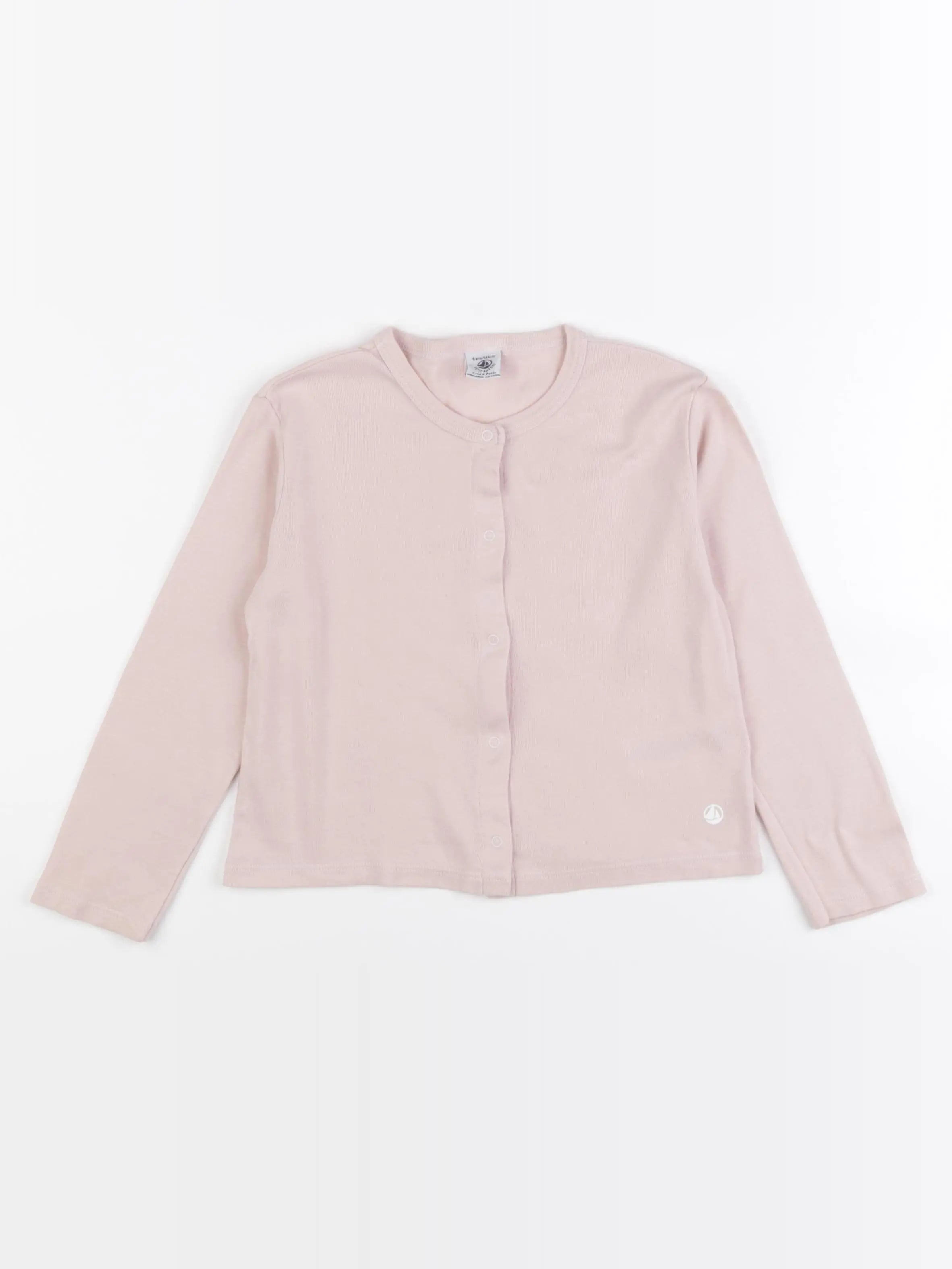 Petit Bateau - tee-shirt rose - 6 ans