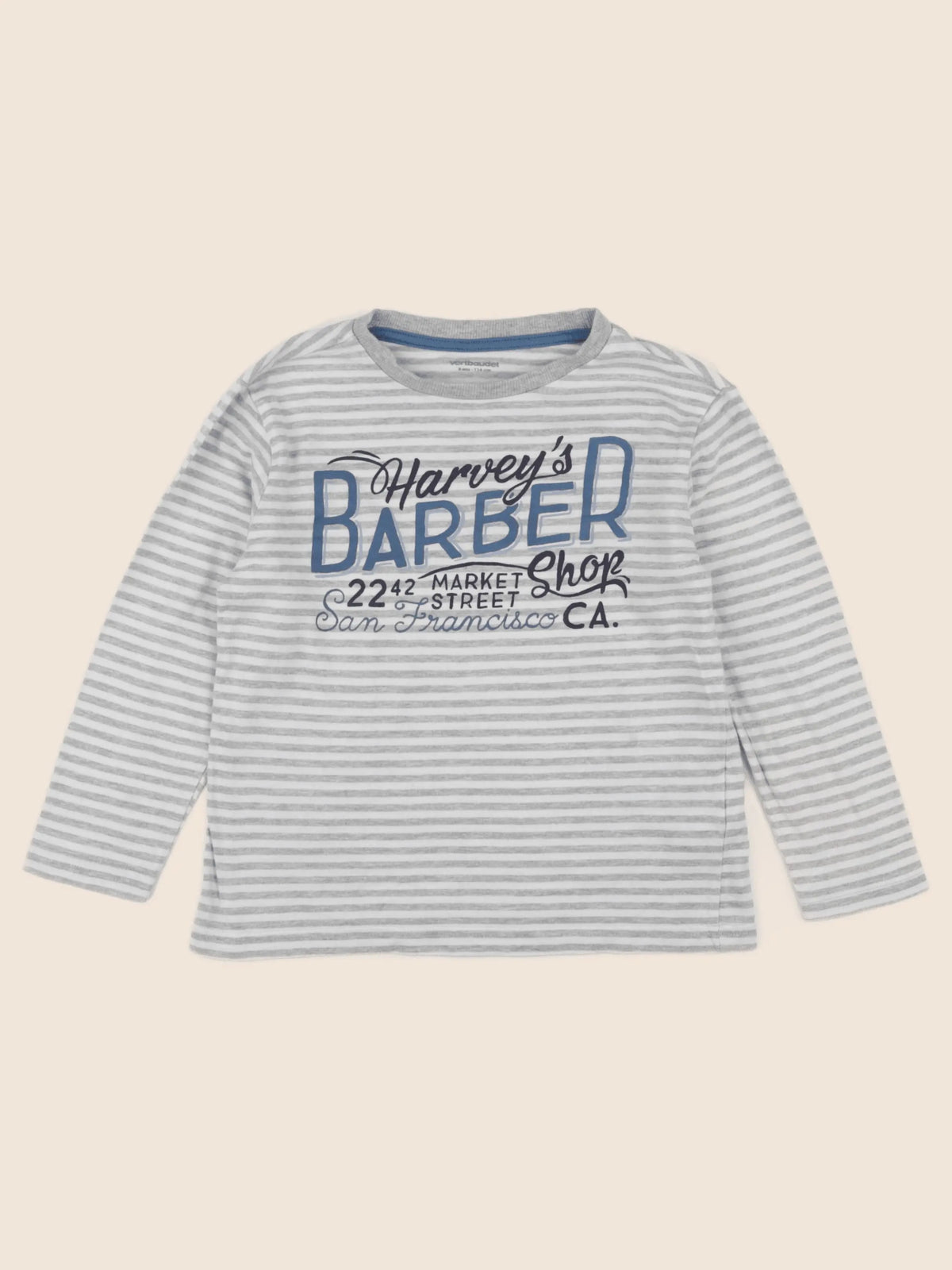Vertbaudet - tee-shirt gris - 6 ans