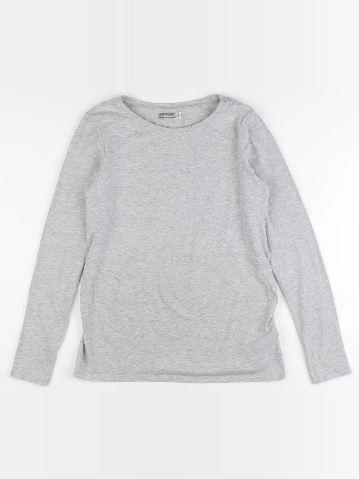 Vertbaudet - tee-shirt grossesse gris - 38 à 40