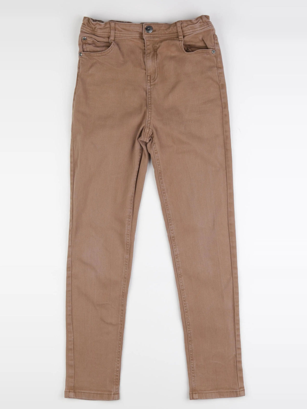 Vertbaudet - jean marron - 12 ans