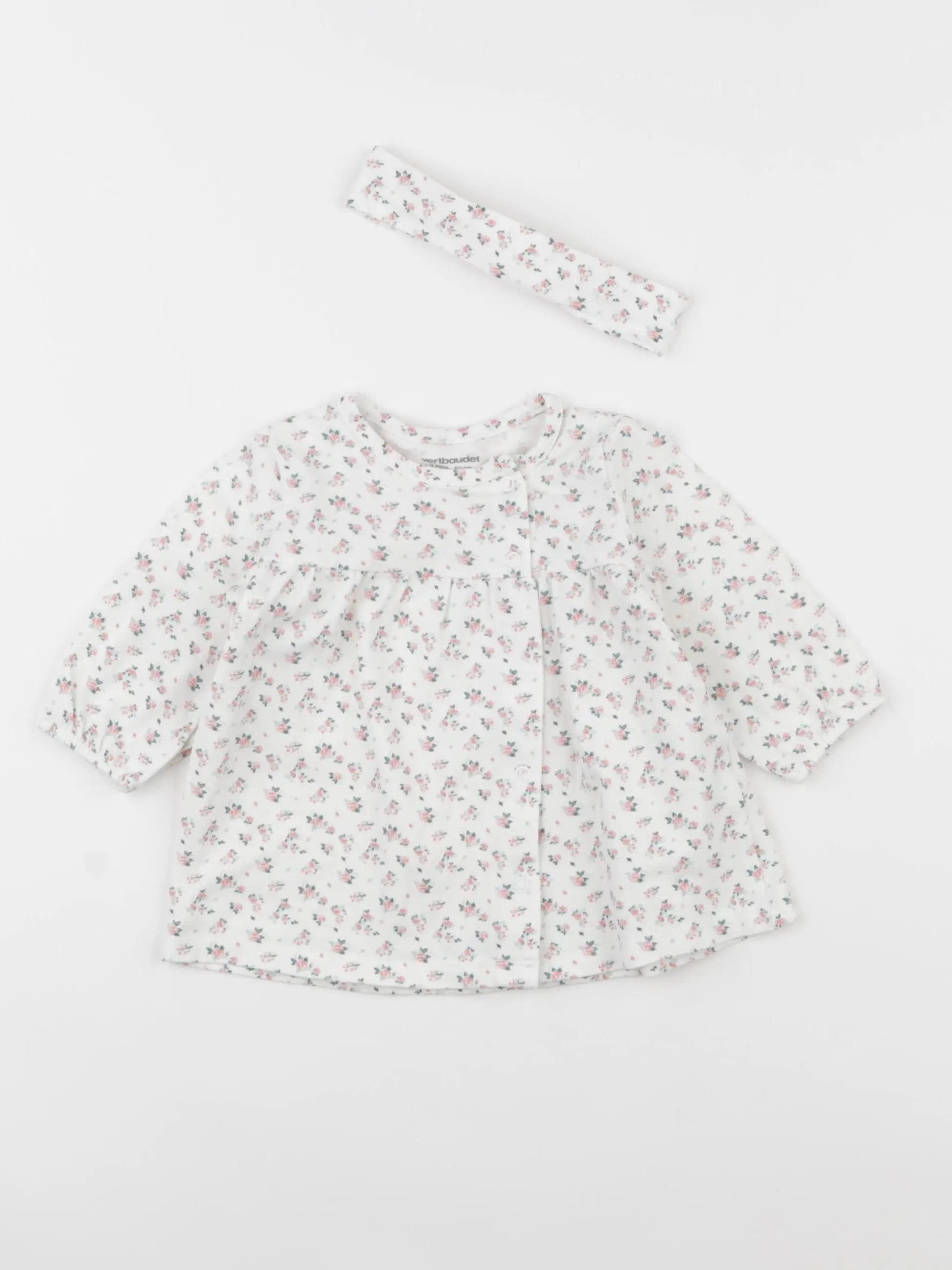 Vertbaudet - robe blanc - 3 ans