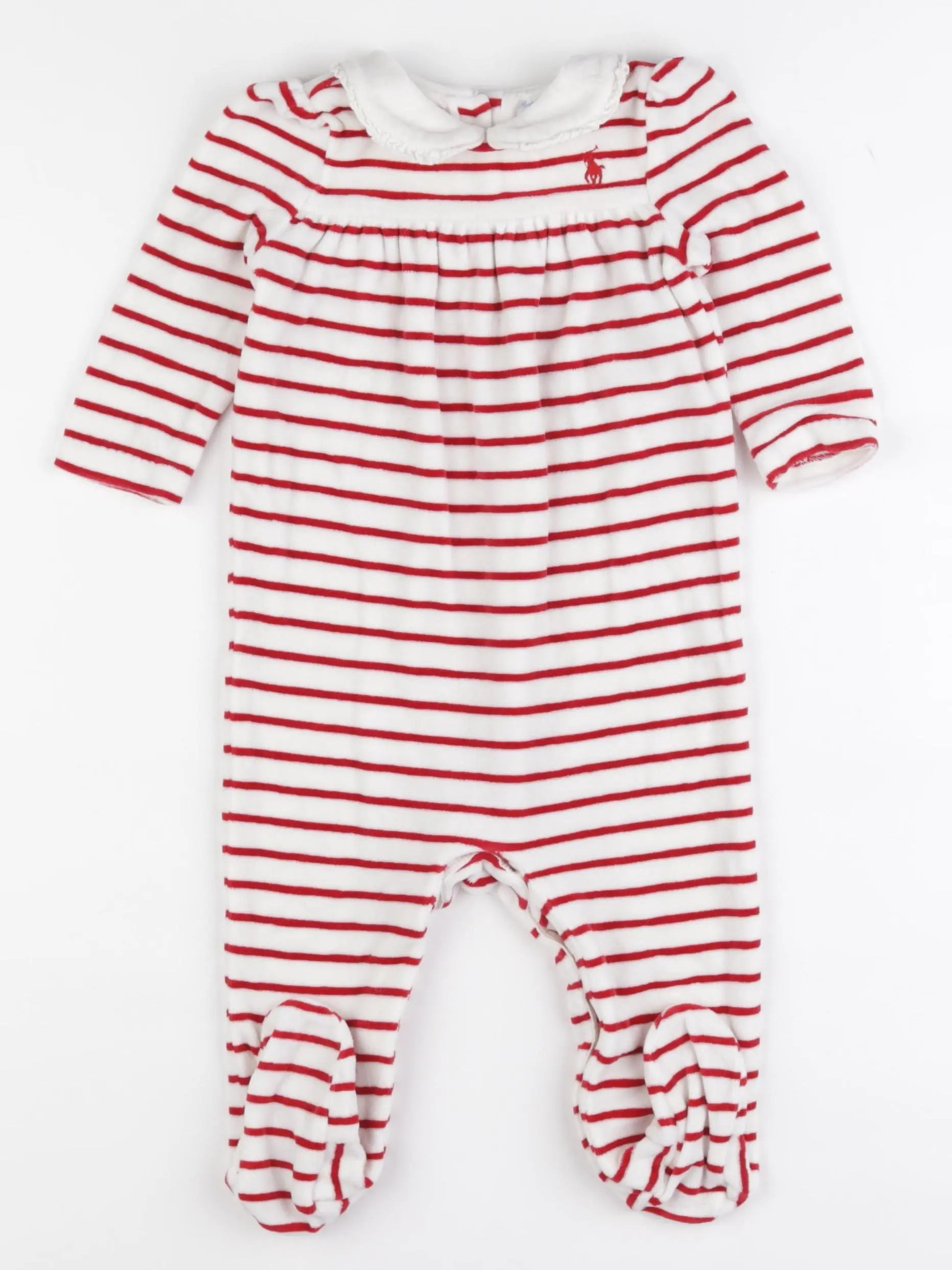 Ralph Lauren - pyjama velours beige - 9 ans