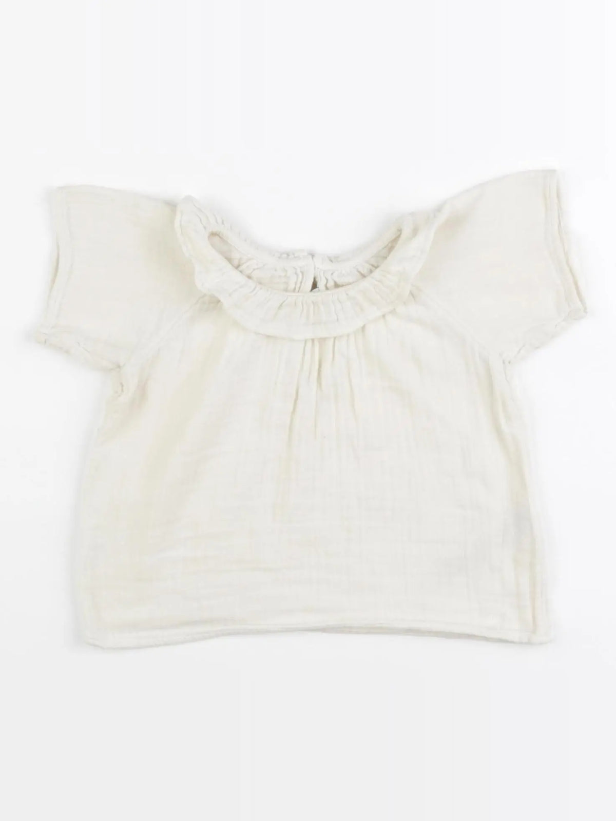 Petit Bateau - blouse beige - 6 mois