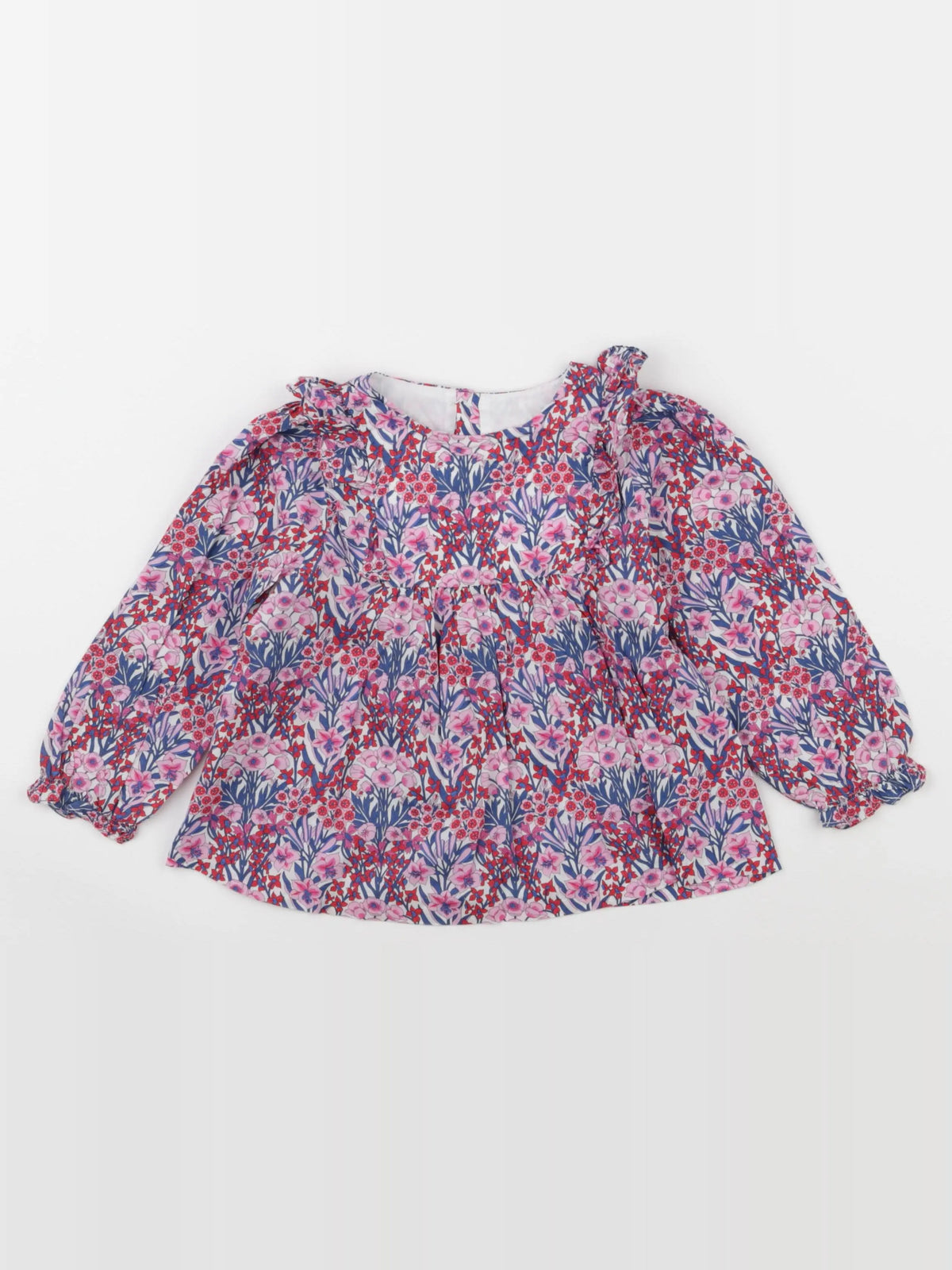 Jacadi - blouse liberty multicolore - 36 mois