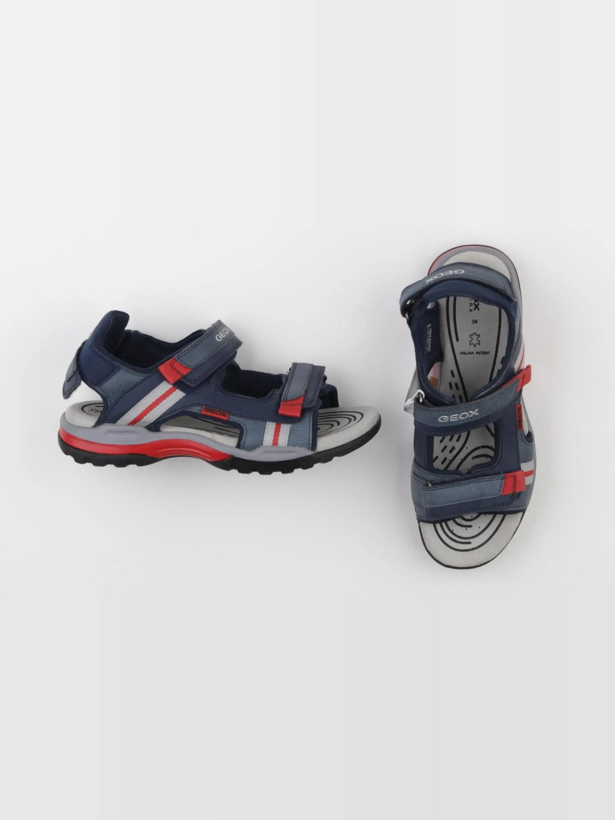 Geox - sandales bleu - pointure 36