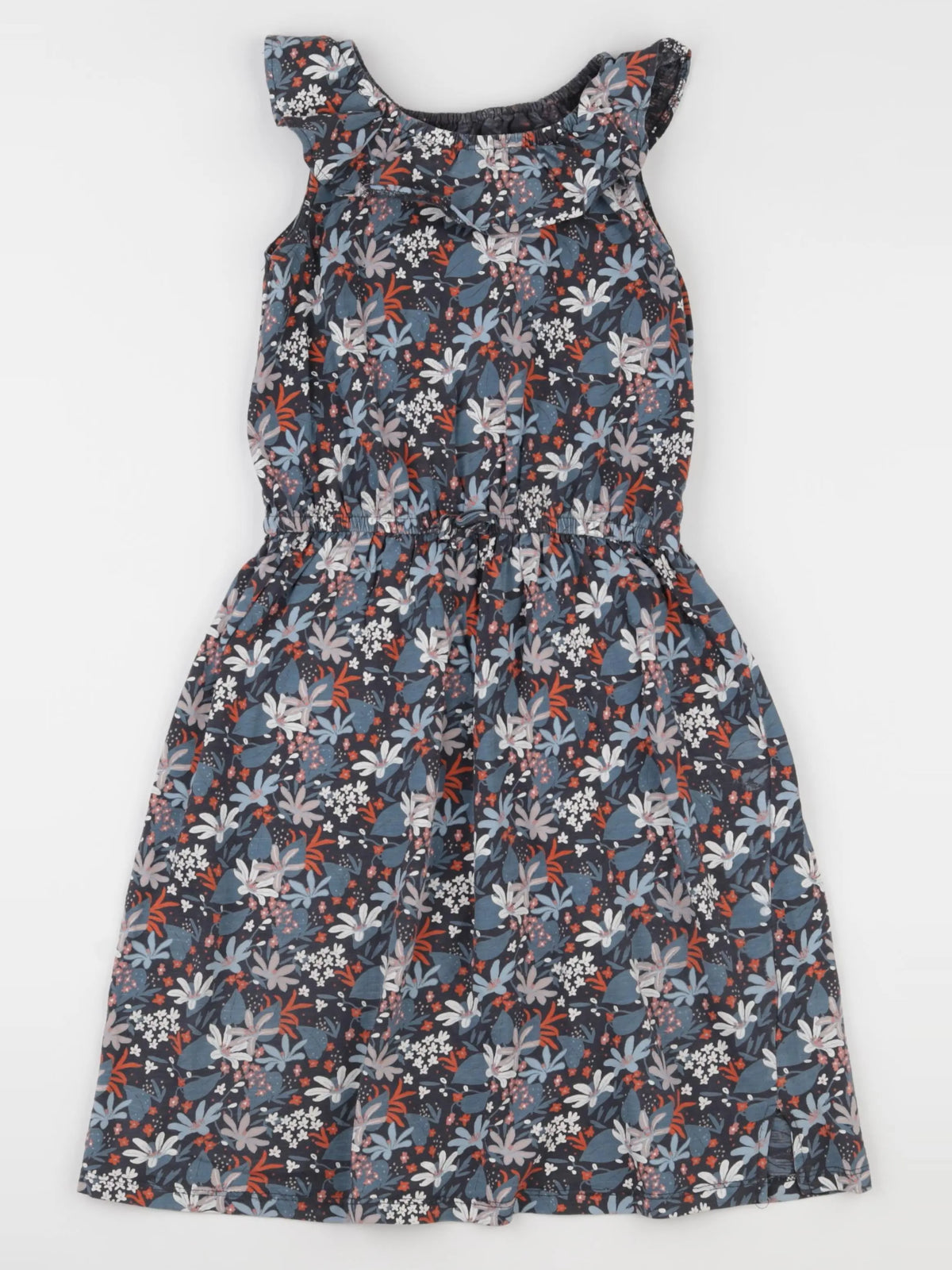 Vertbaudet - robe bleu - 5 ans
