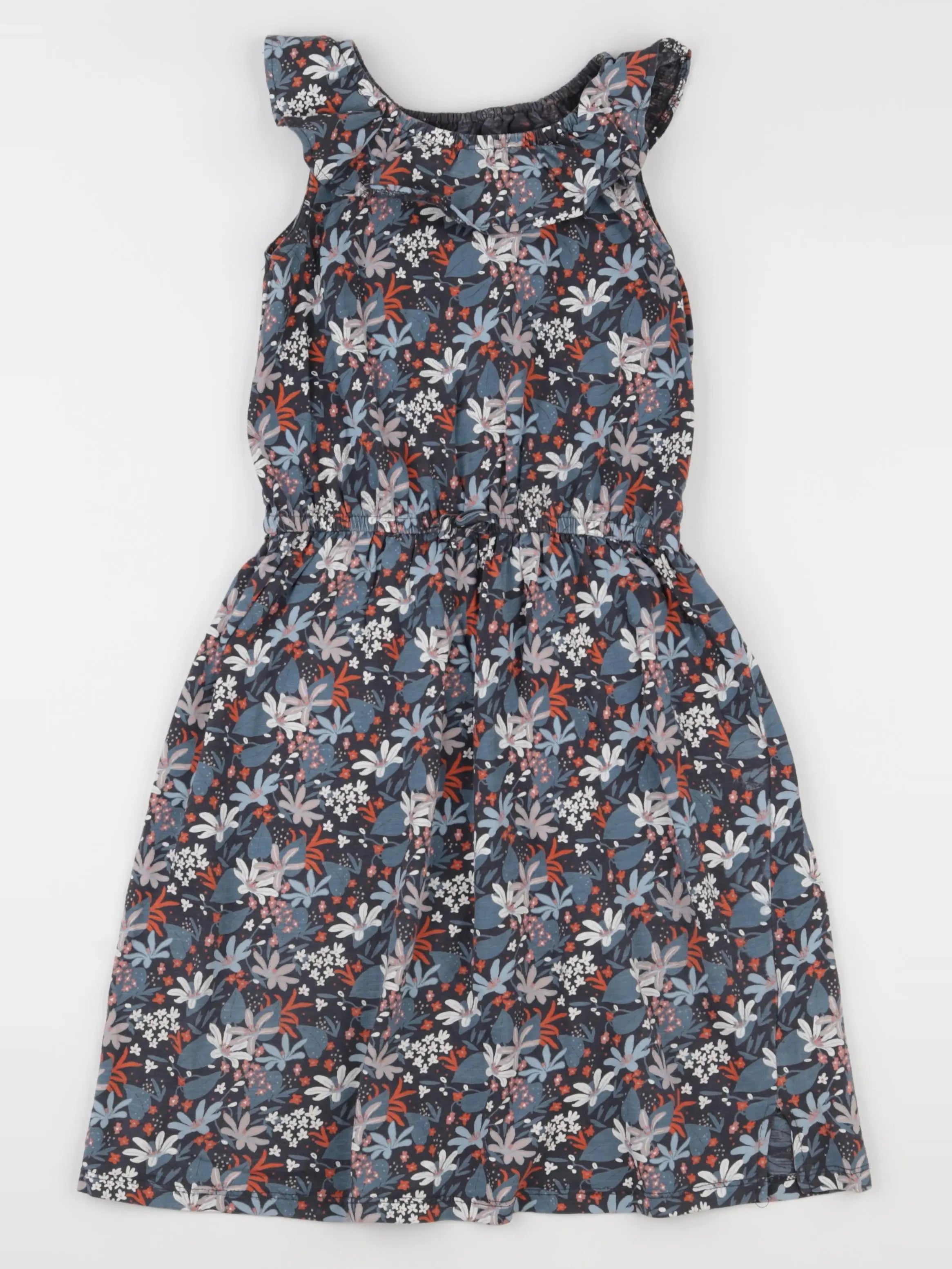 Vertbaudet - robe bleu - 5 ans