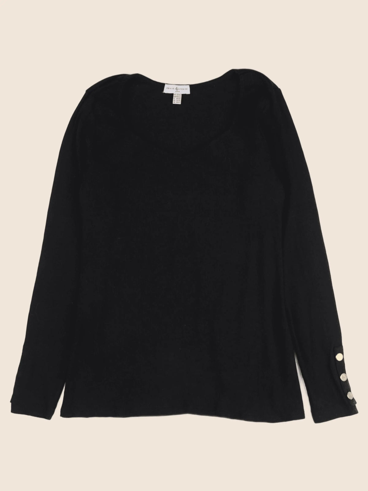 Envie de fraise - tee-shirt grossesse noir - 42 à 44