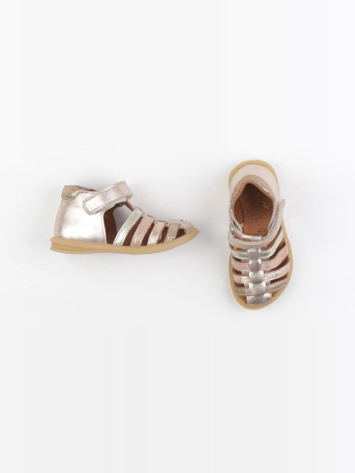 Bellamy - sandales rose, or - pointure 24