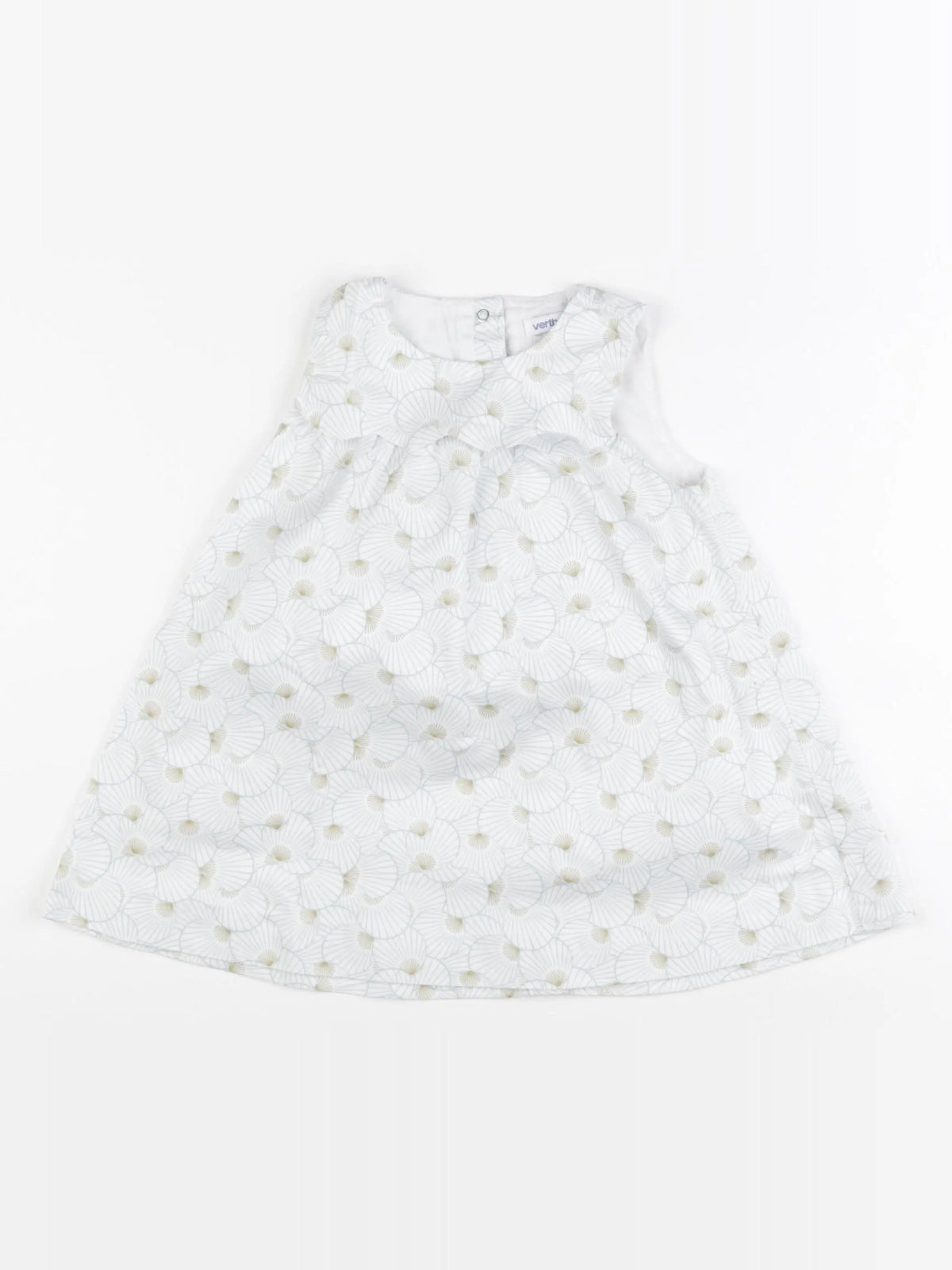 Vertbaudet - robe blanc - 24 mois