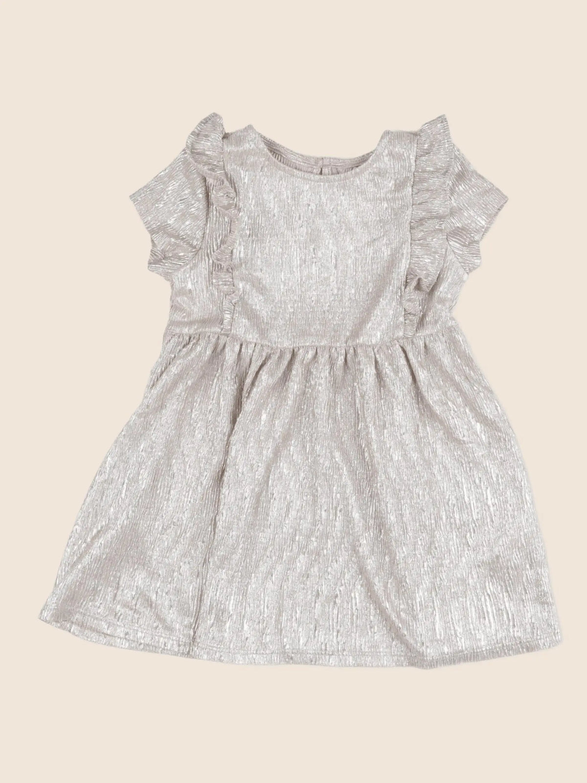 Vertbaudet - robe or - 2 ans