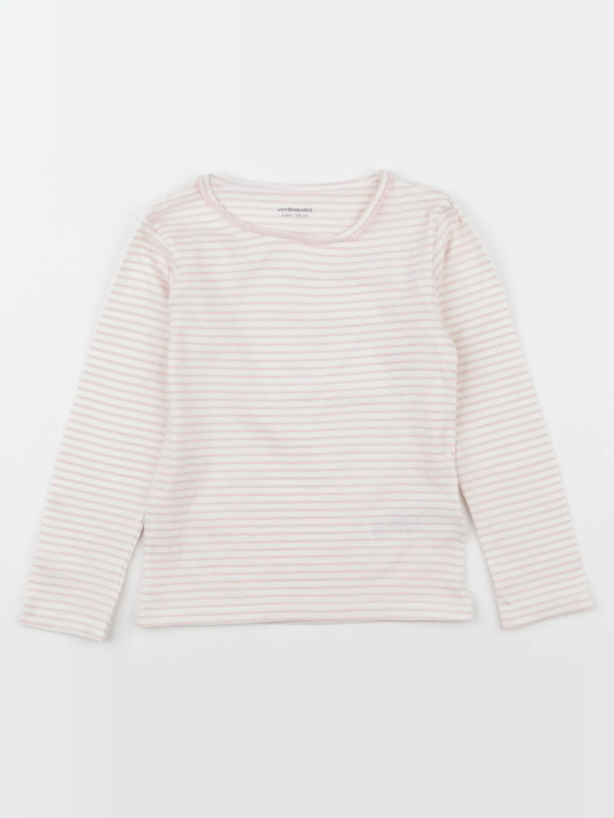 Vertbaudet - maillot de corps rose - 8 ans