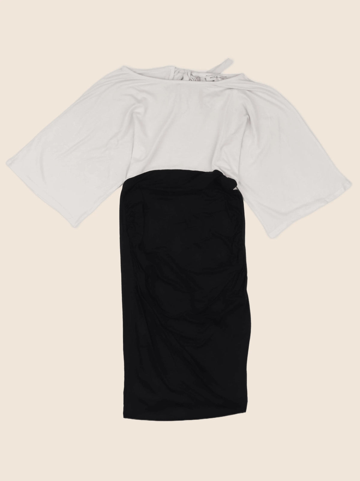 Envie de fraise - robe grossesse beige, noir - 36 à 38